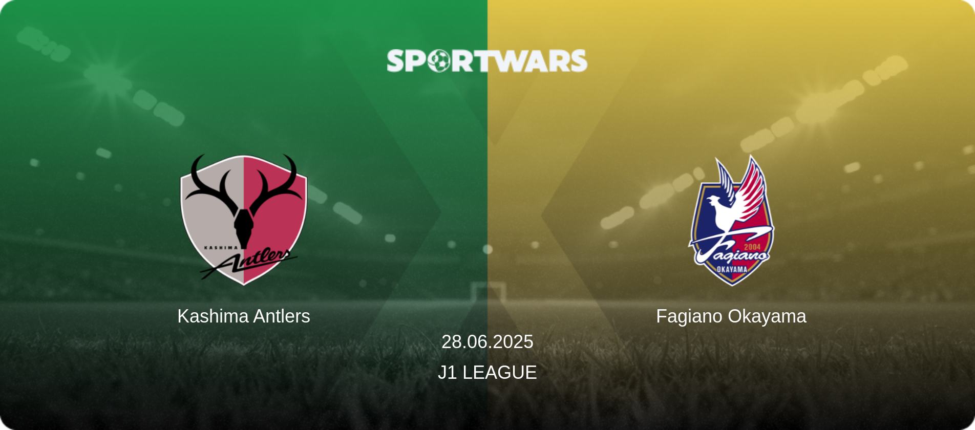 Kashima Antlers — Fagiano Okayama, 28.06.2025 — J1 League (match preview)