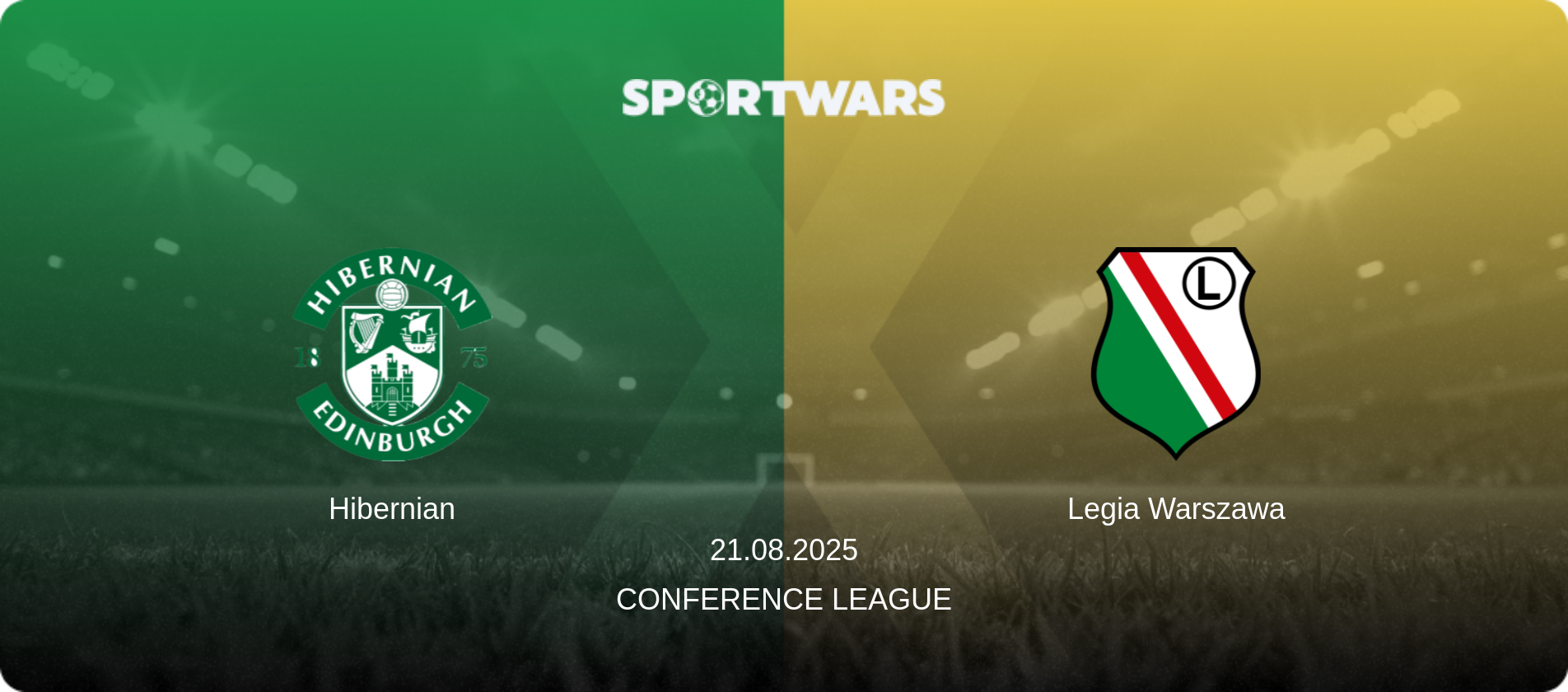 Hibernian — Legia Warszawa, 21.08.2025 — Conference League (match preview)