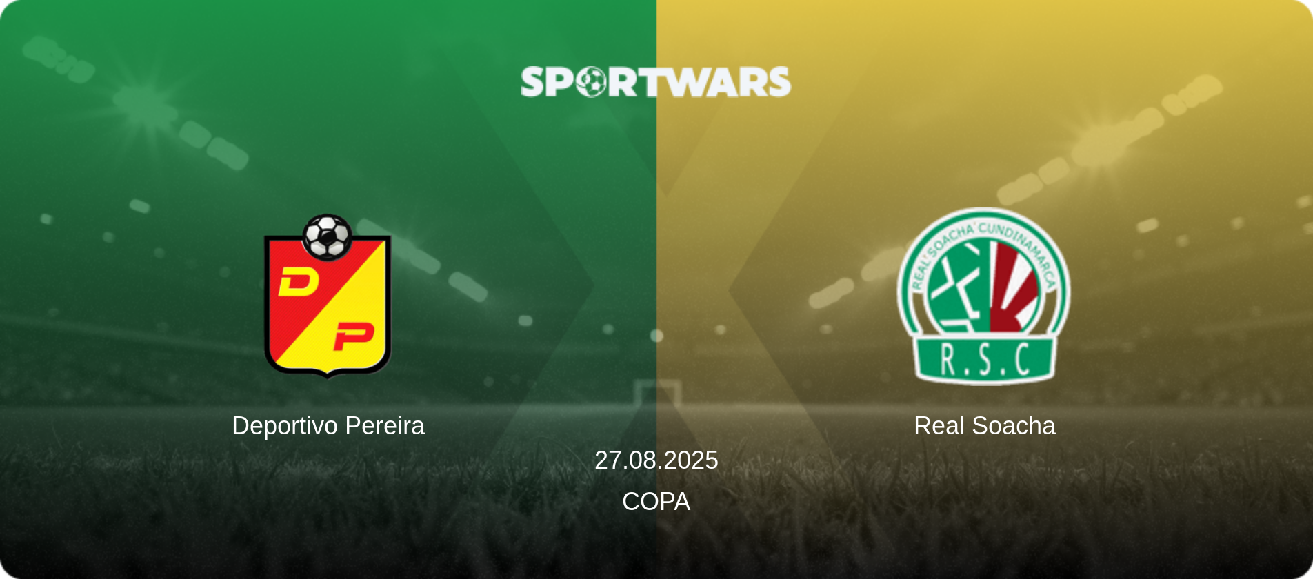 Deportivo Pereira — Real Soacha, 27.08.2025 — Copa (match preview)