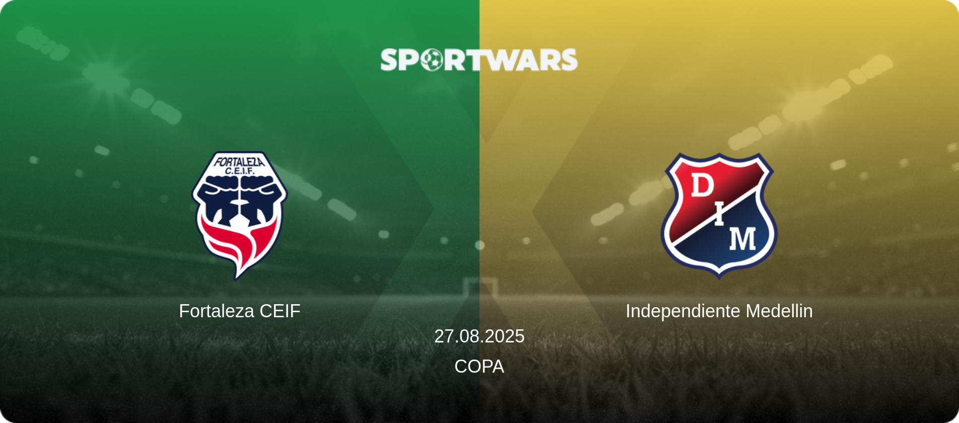 Fortaleza CEIF — Independiente Medellin, 27.08.2025 — Copa (match preview)