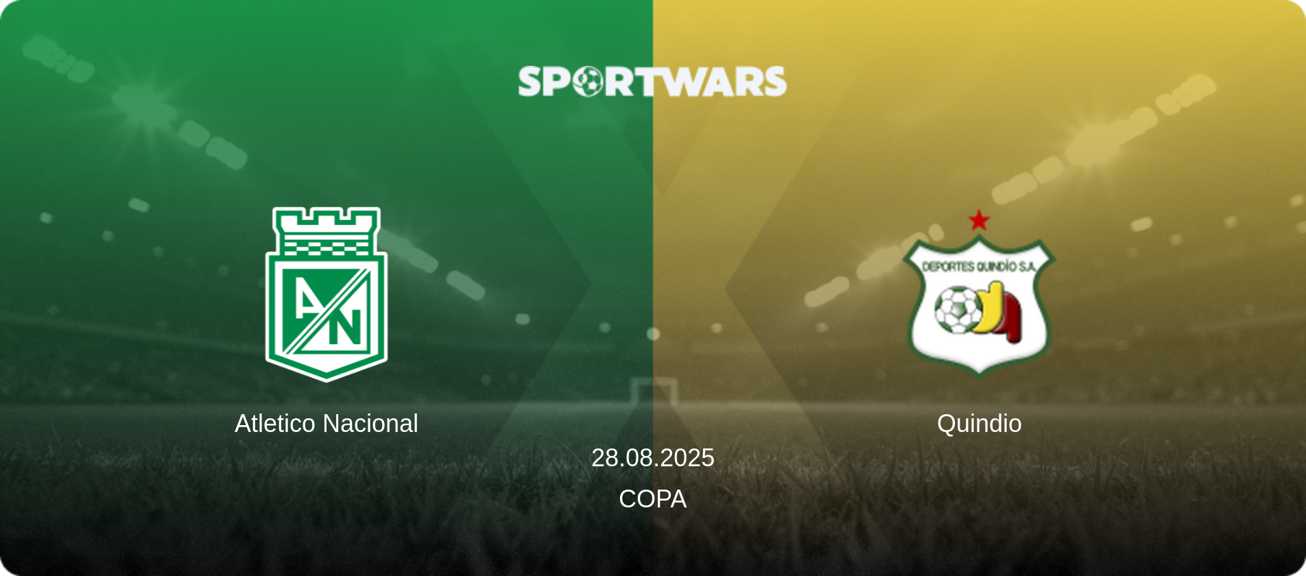 Atletico Nacional — Quindio, 28.08.2025 — Copa (match preview)