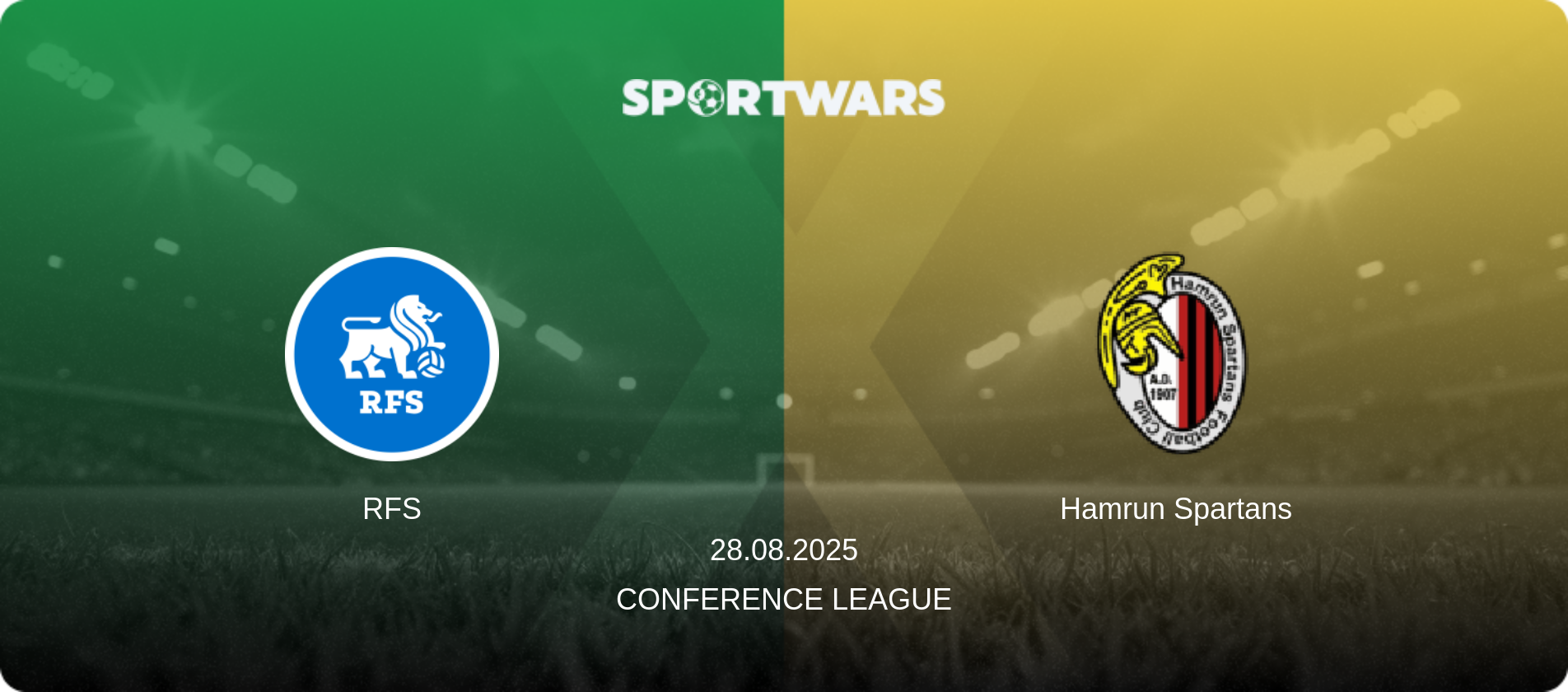 RFS — Hamrun Spartans, 28.08.2025 — Conference League (match preview)