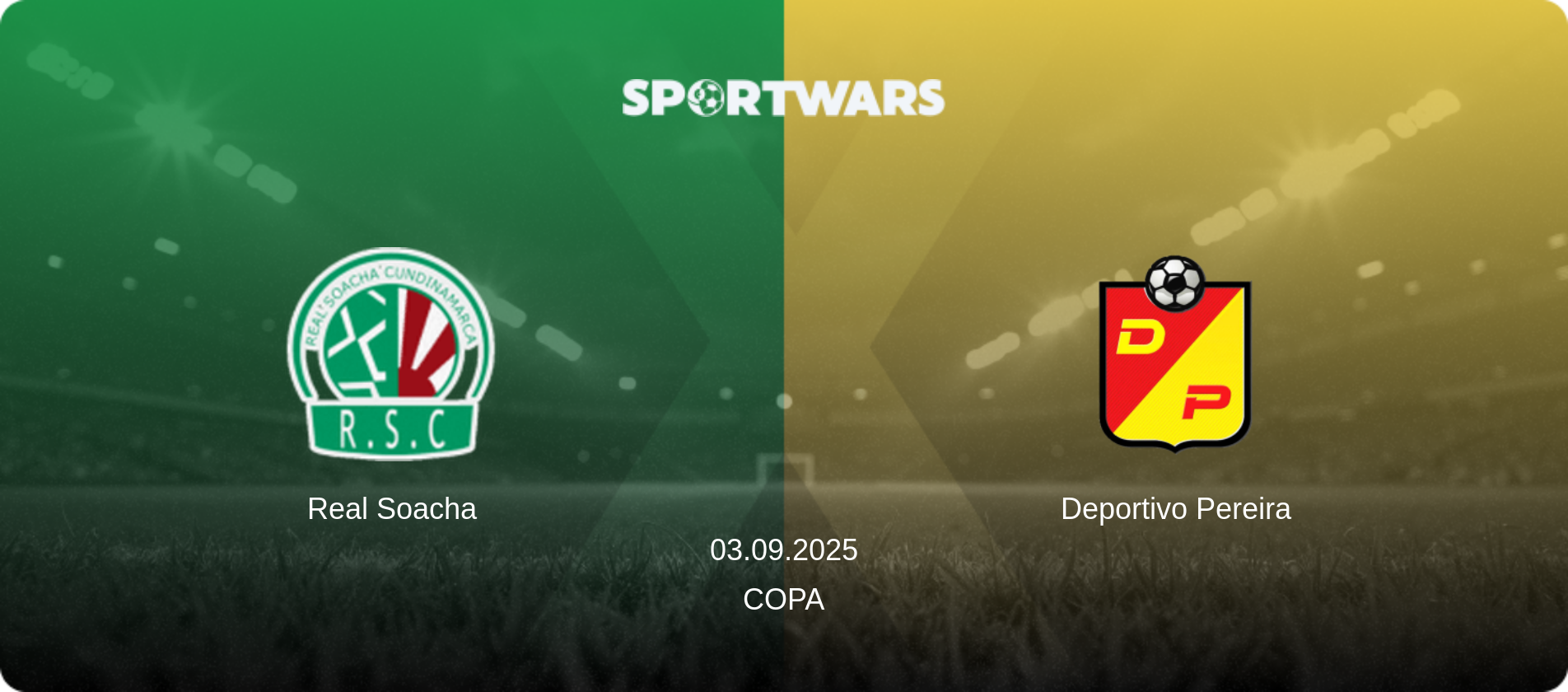 Real Soacha — Deportivo Pereira, 03.09.2025 — Copa (match preview)