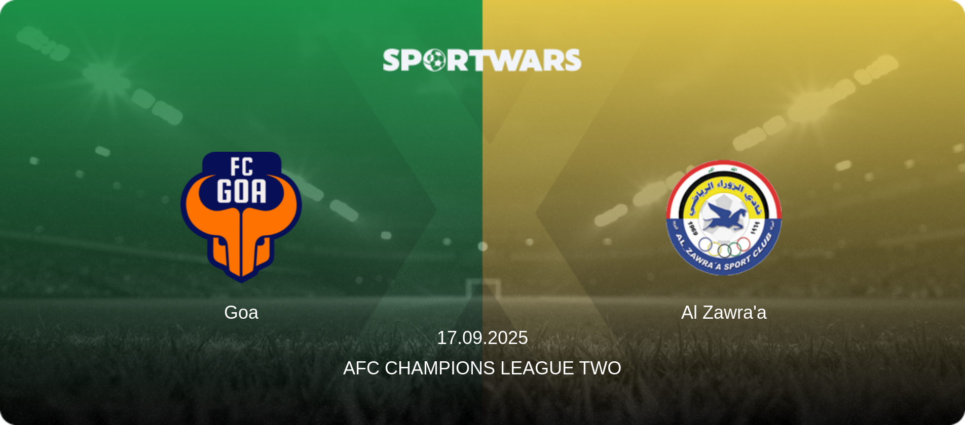 Goa — Al Zawra'a, 17.09.2025 — AFC Champions League Two (match preview)