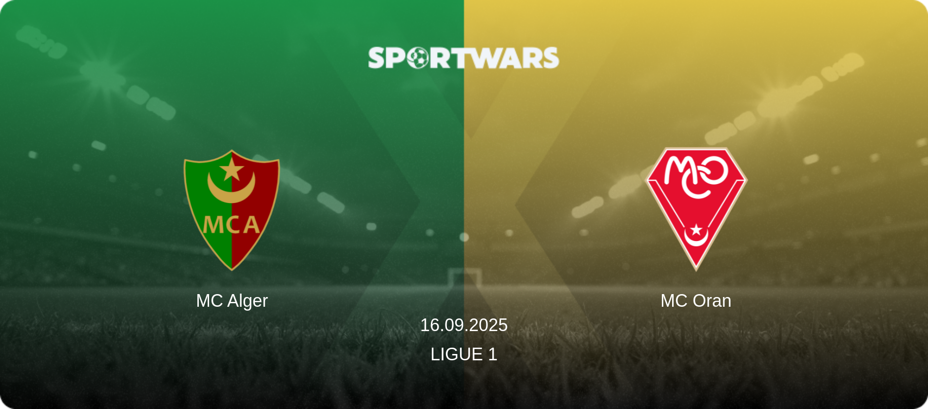 MC Alger — MC Oran, 16.09.2025 — Ligue 1 (match preview)