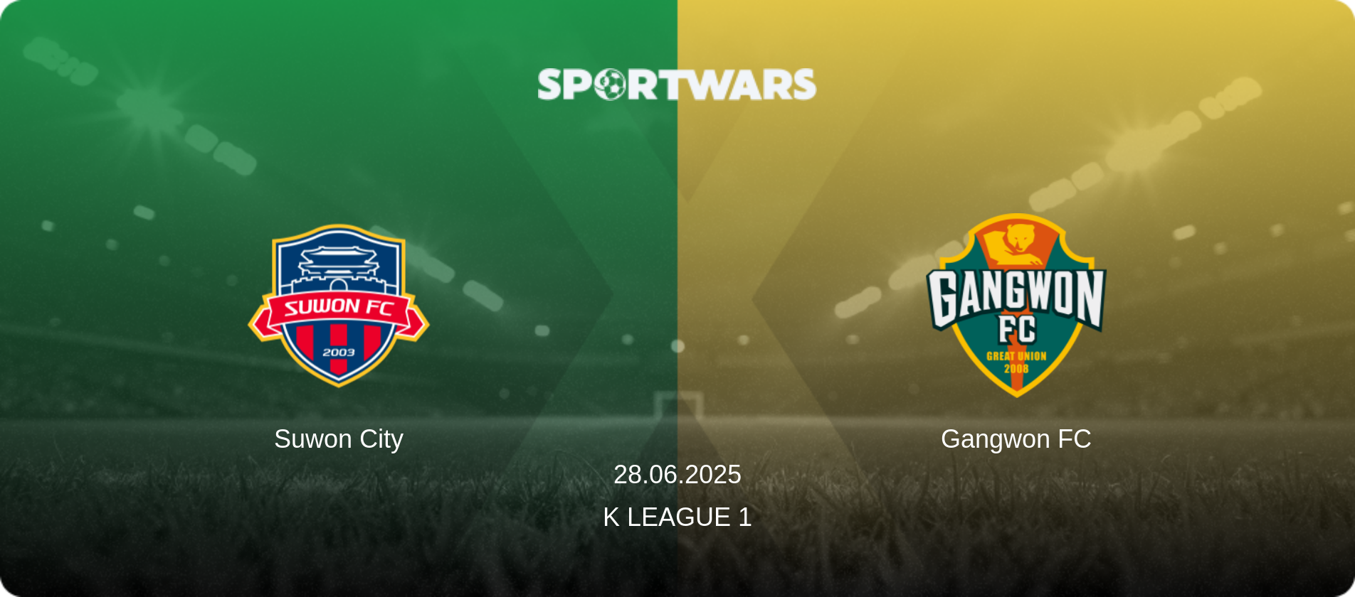 Suwon City — Gangwon FC, 28.06.2025 — K League 1 (match preview)