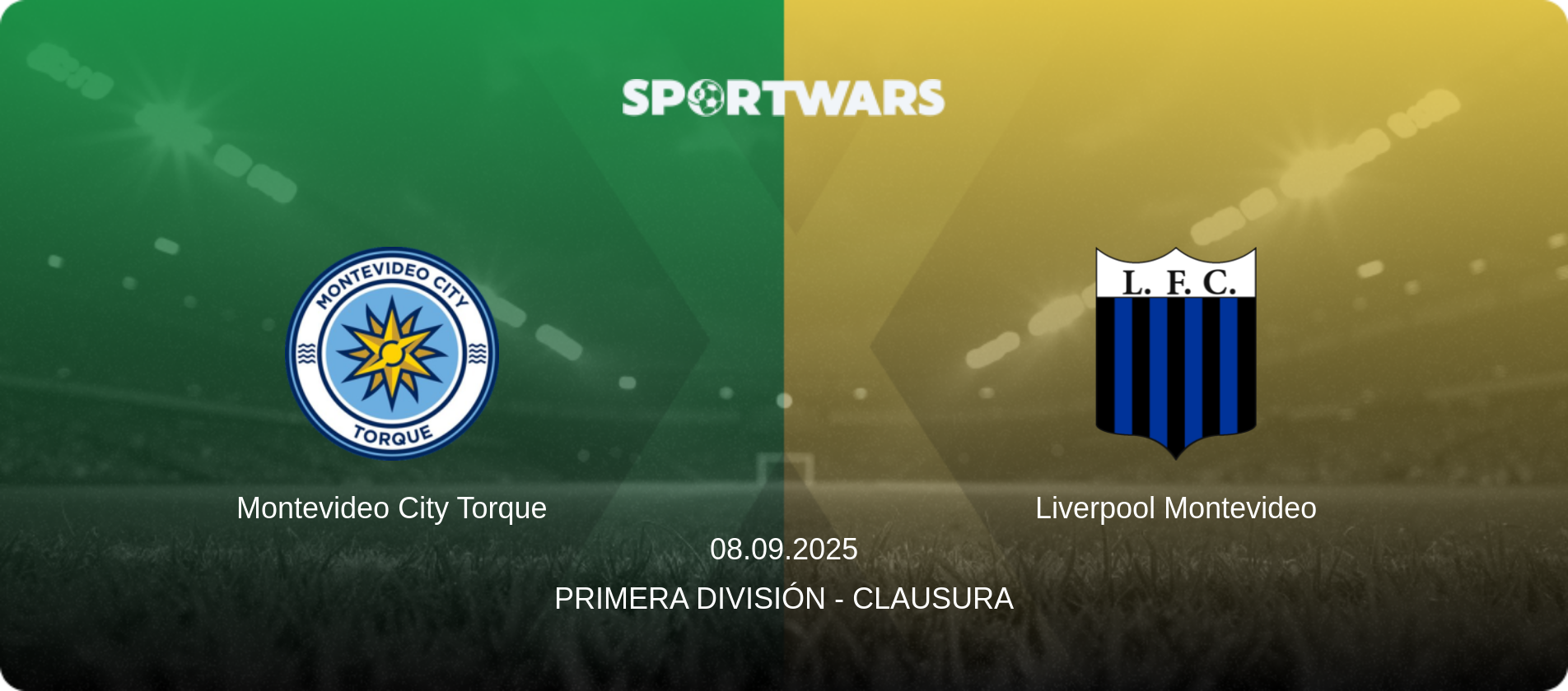 Montevideo City Torque — Liverpool Montevideo, 08.09.2025 — Primera División - Clausura (match preview)