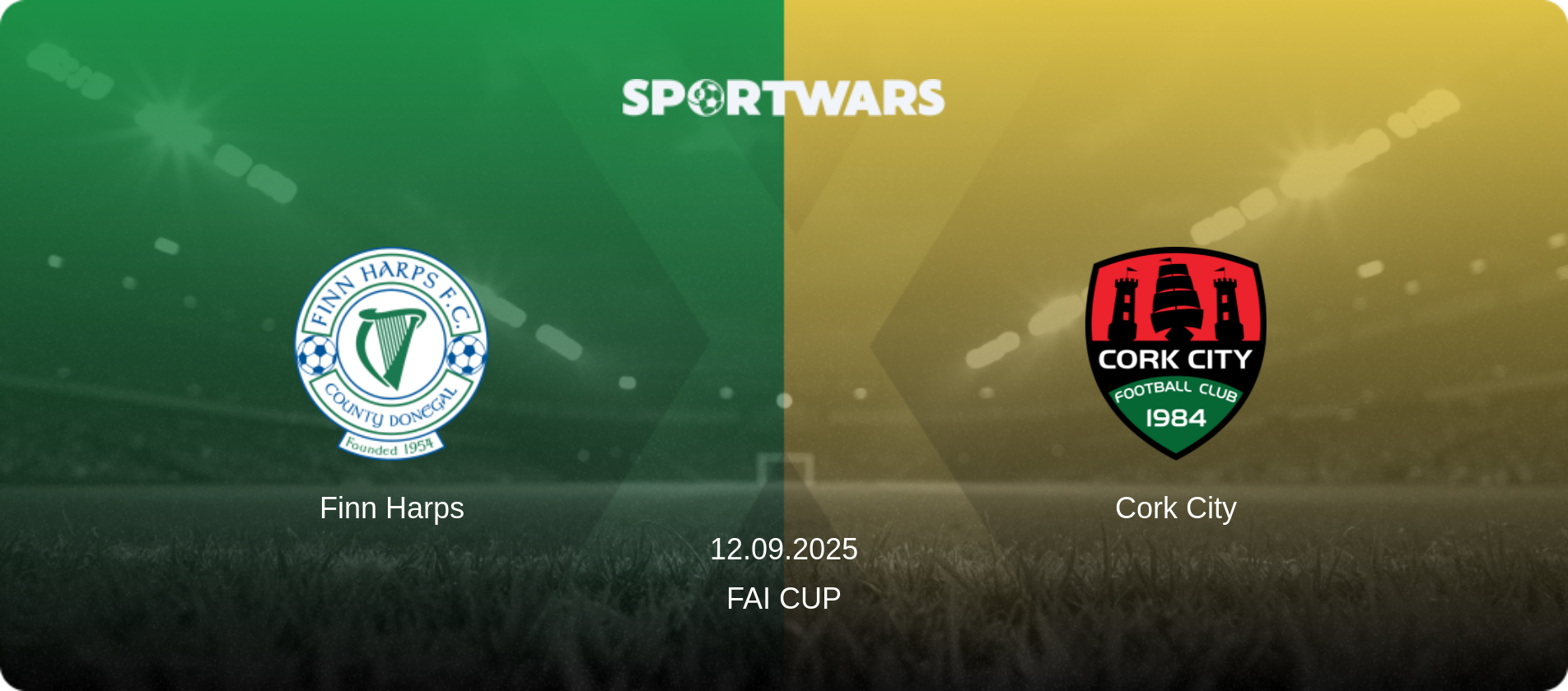 Finn Harps — Cork City, 12.09.2025 — FAI Cup (match preview)