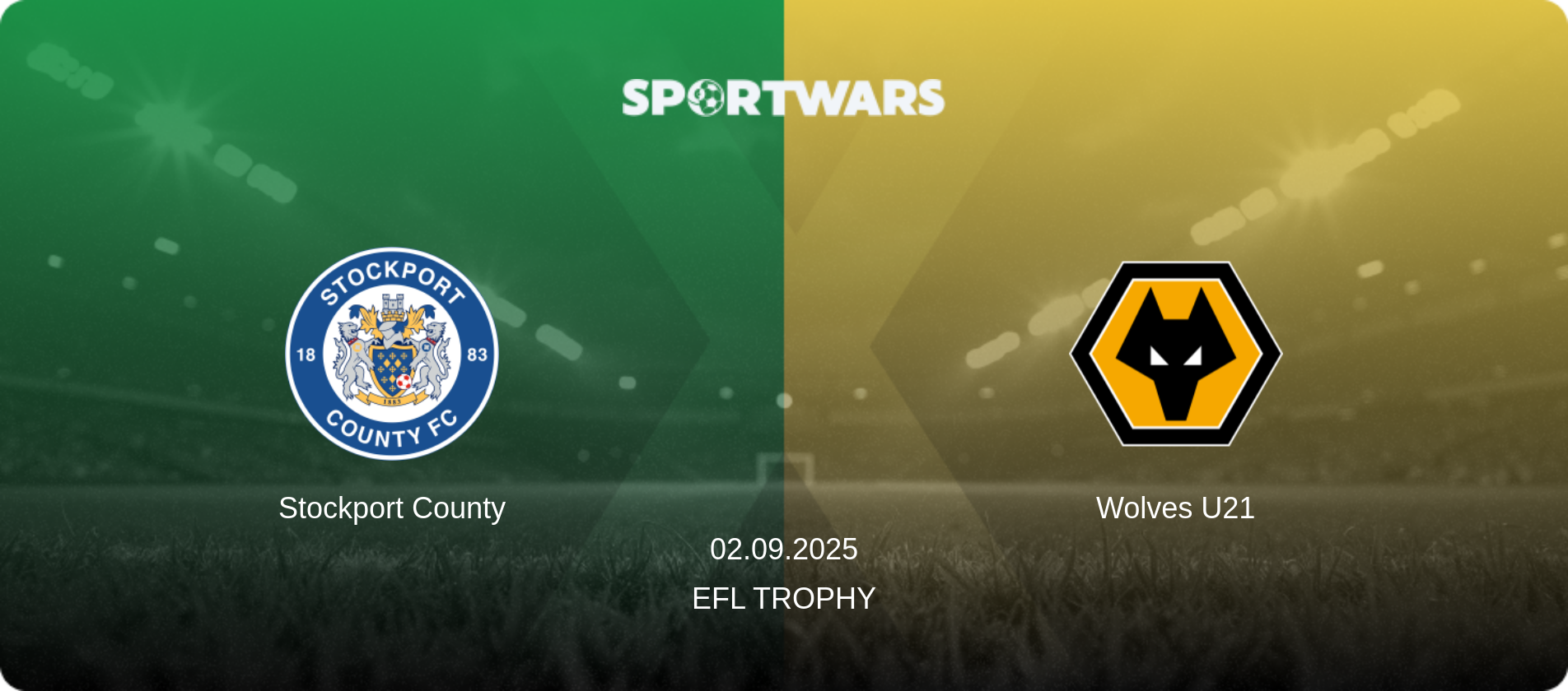 Stockport County — Wolves U21, 02.09.2025 — EFL Trophy (match preview)