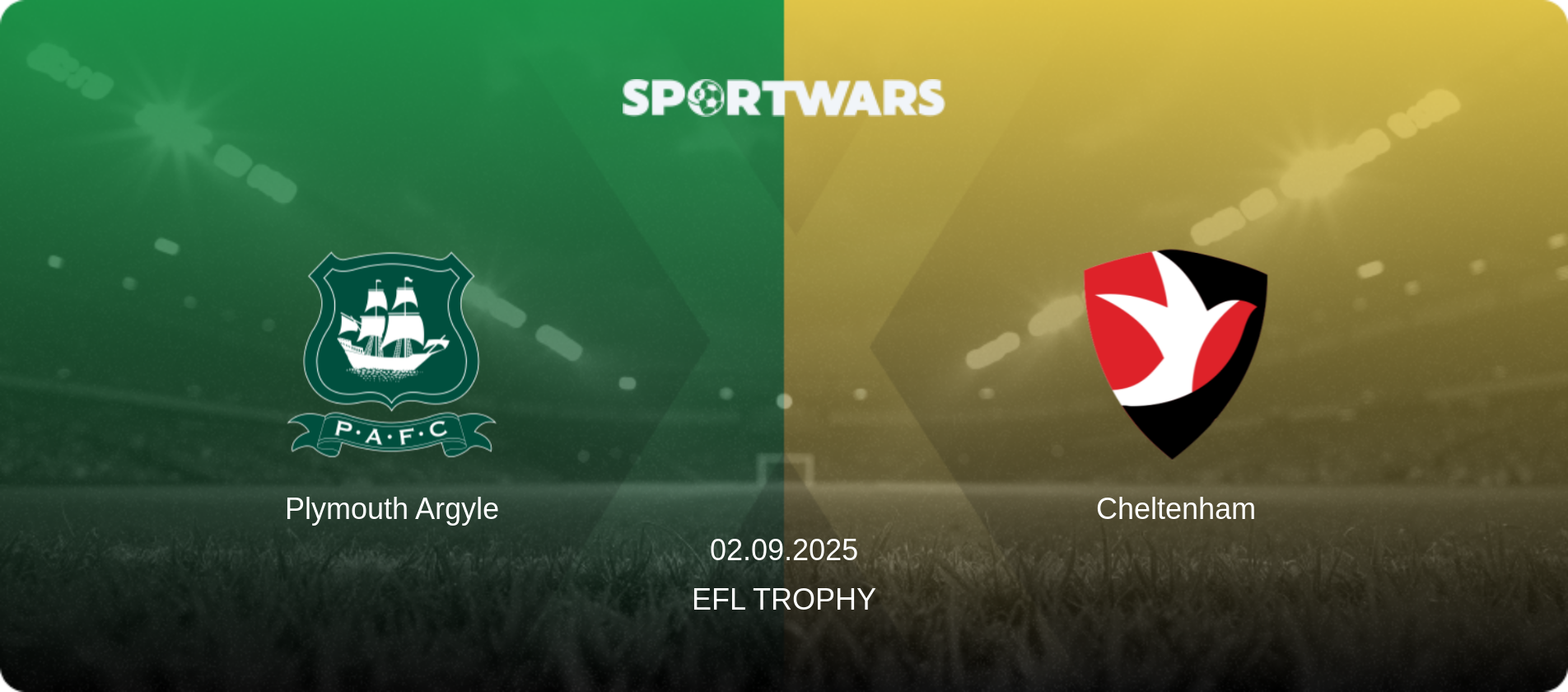 Plymouth Argyle — Cheltenham, 02.09.2025 — EFL Trophy (match preview)