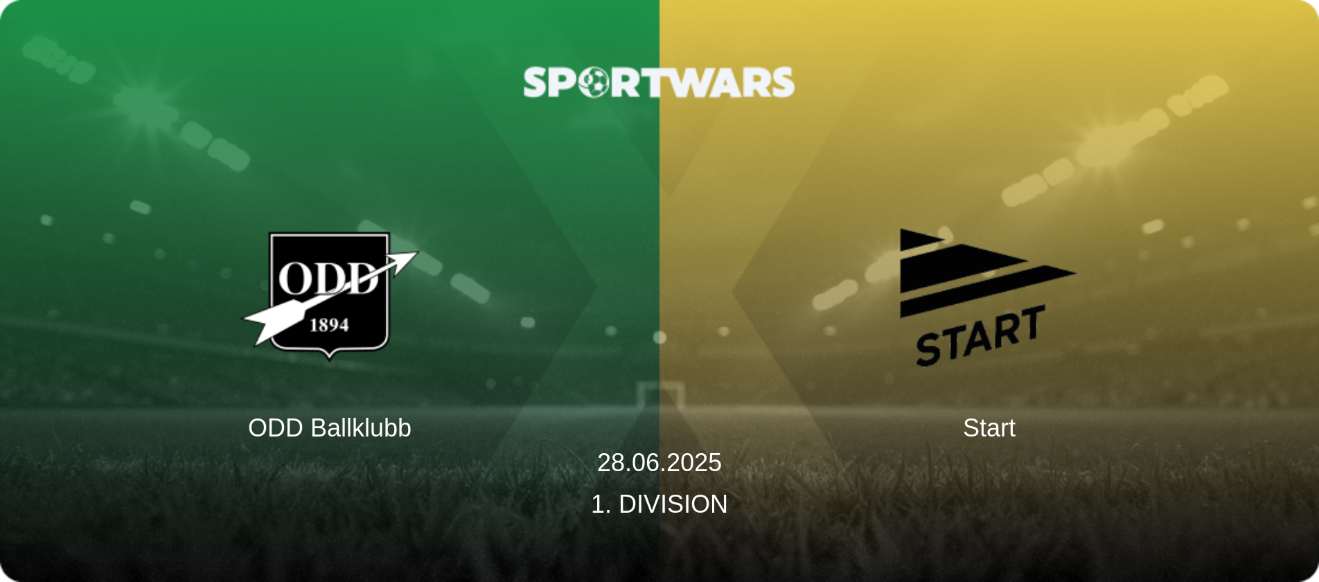ODD Ballklubb — Start, 28.06.2025 — 1. Division (match preview)