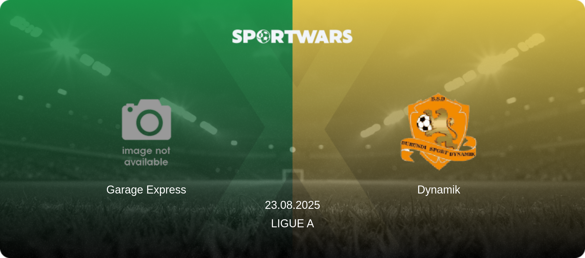 Garage Express — Dynamik, 23.08.2025 — Ligue A (match preview)