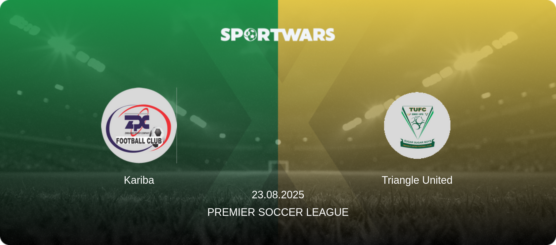 Kariba — Triangle United, 23.08.2025 — Premier Soccer League (match preview)