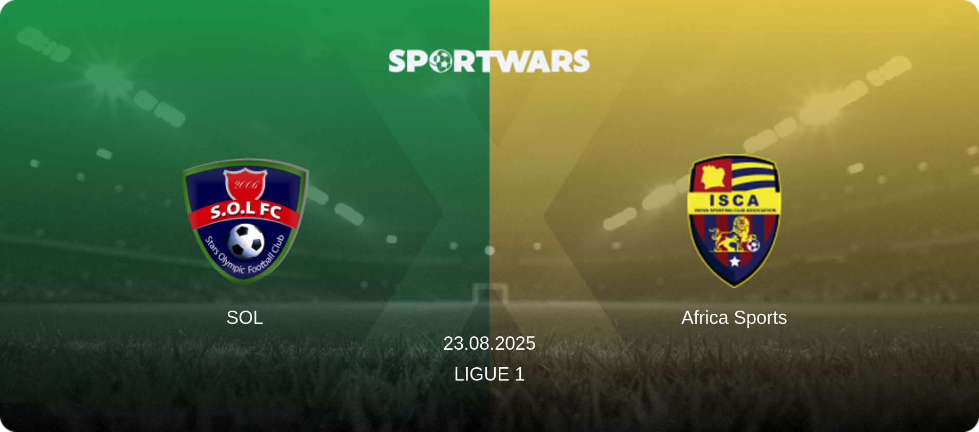 SOL — Africa Sports, 23.08.2025 — Ligue 1 (match preview)