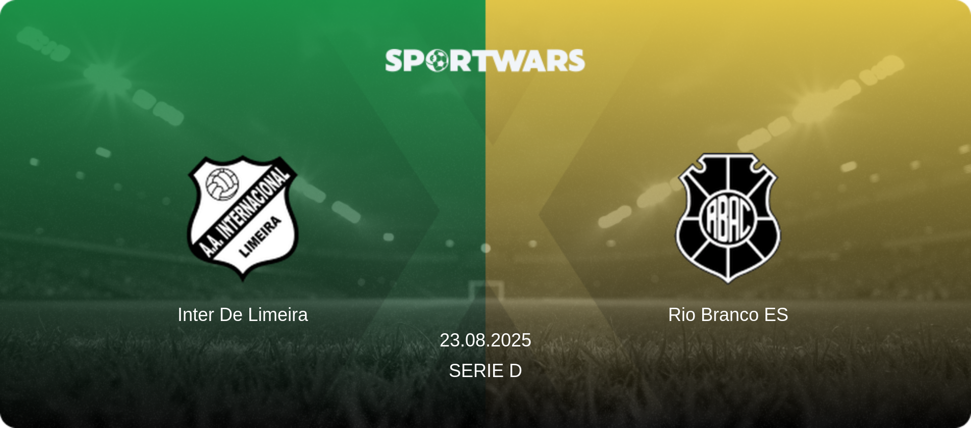 Inter De Limeira — Rio Branco ES, 23.08.2025 — Serie D (match preview)