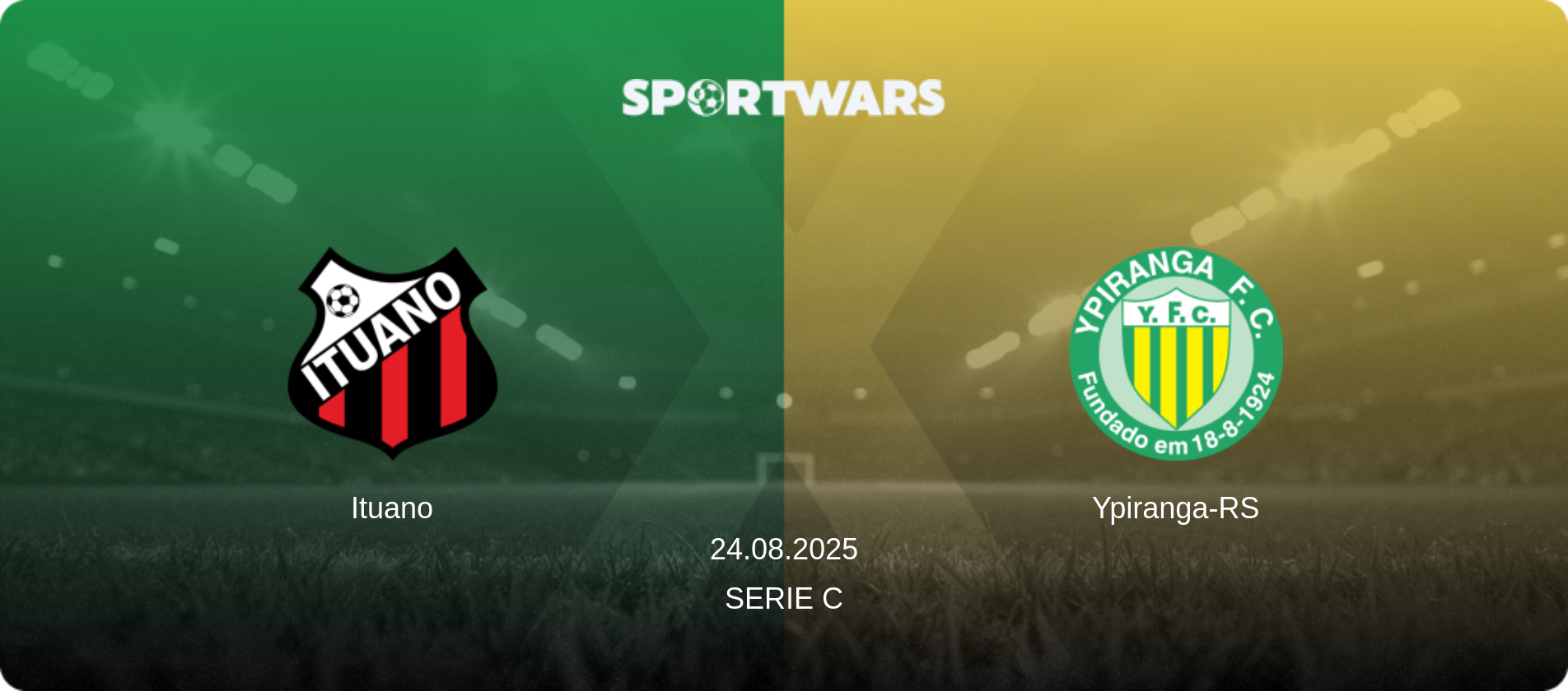 Ituano — Ypiranga-RS, 24.08.2025 — Serie C (match preview)