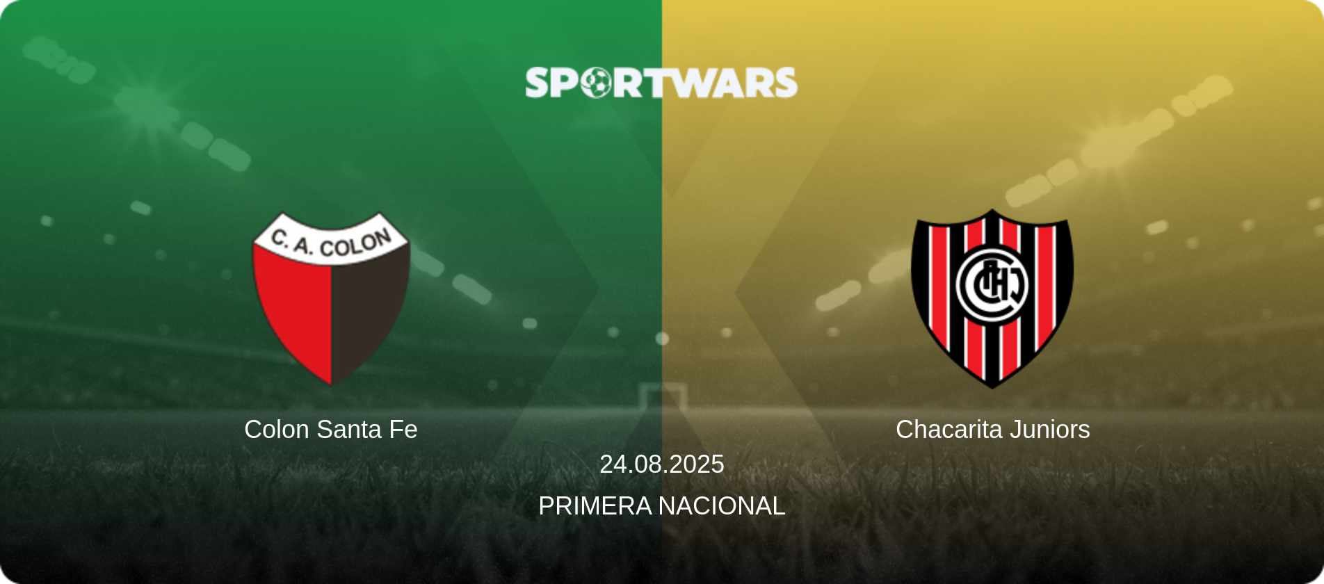 Colon Santa Fe — Chacarita Juniors, 24.08.2025 — Primera Nacional (match preview)