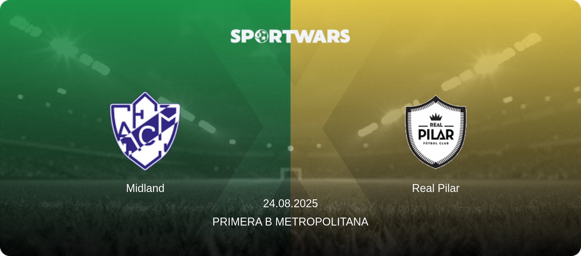 Midland — Real Pilar, 24.08.2025 — Primera B Metropolitana (match preview)