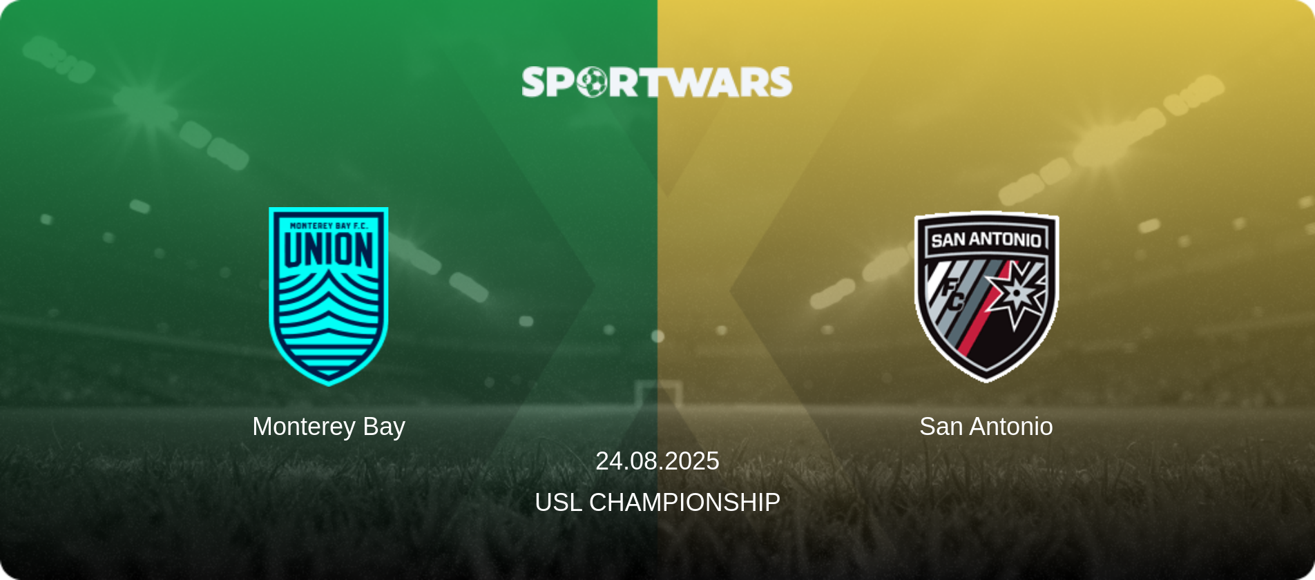 Monterey Bay — San Antonio, 24.08.2025 — USL Championship (match preview)