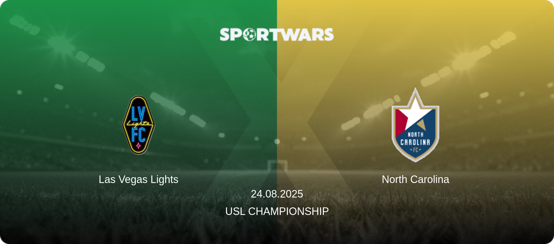 Las Vegas Lights — North Carolina, 24.08.2025 — USL Championship (match preview)