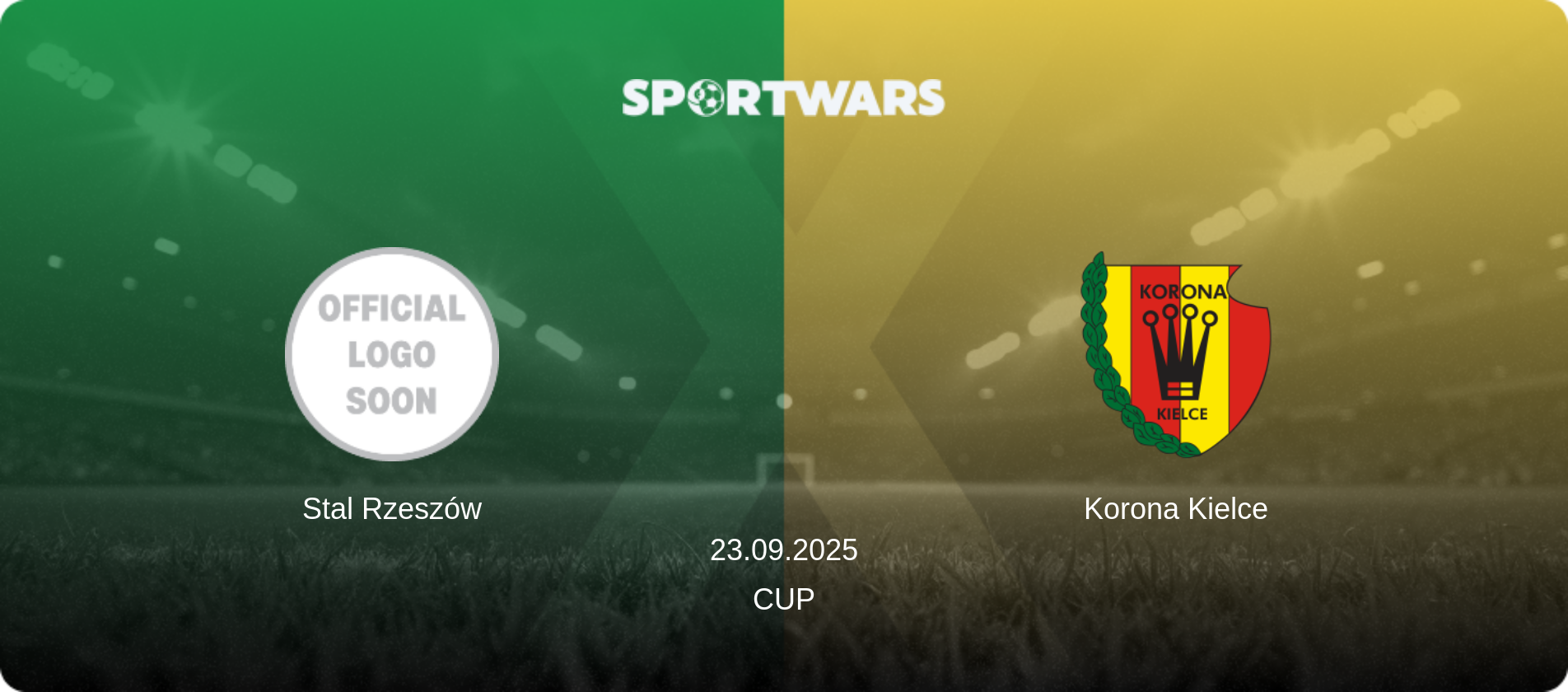 Stal Rzeszów — Korona Kielce, 23.09.2025 — Cup (match preview)