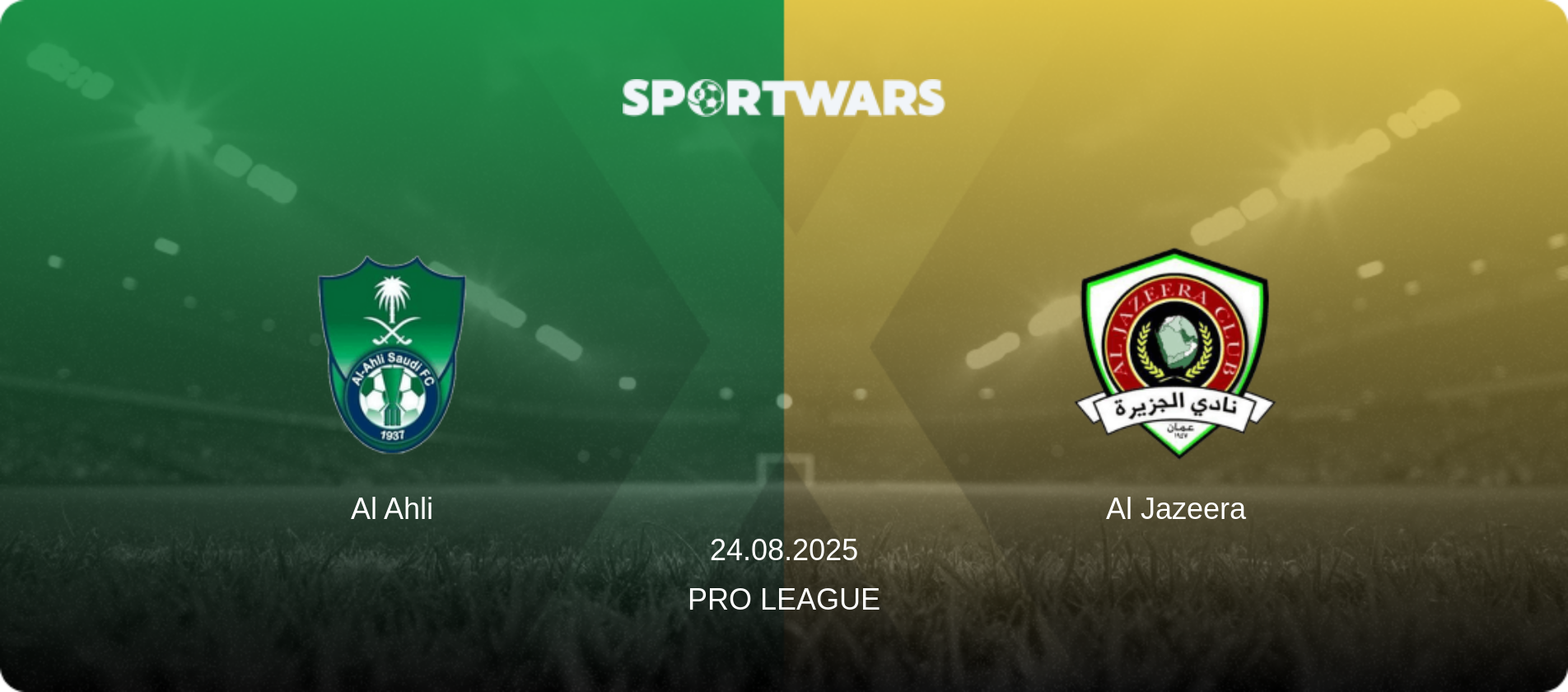 Al Ahli — Al Jazeera, 24.08.2025 — Pro League (match preview)