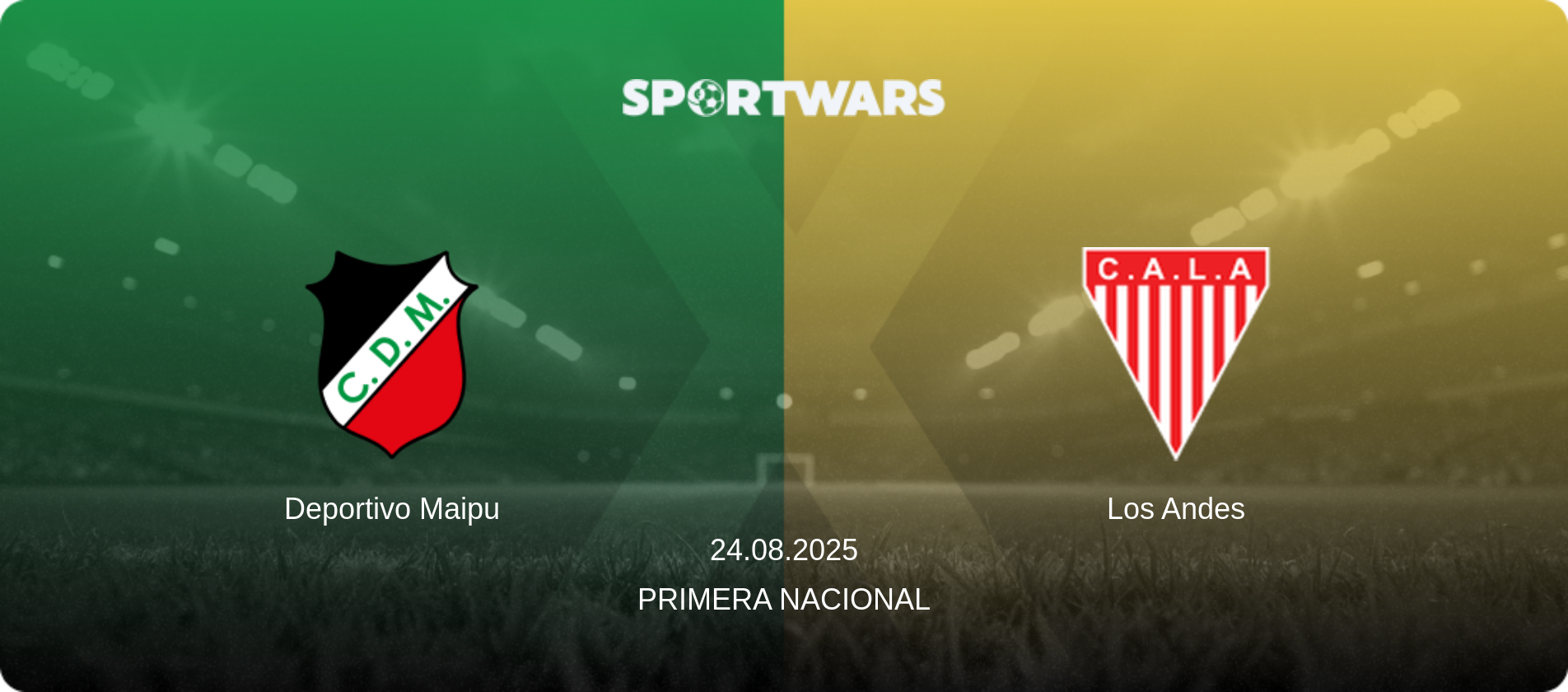 Deportivo Maipu — Los Andes, 24.08.2025 — Primera Nacional (match preview)