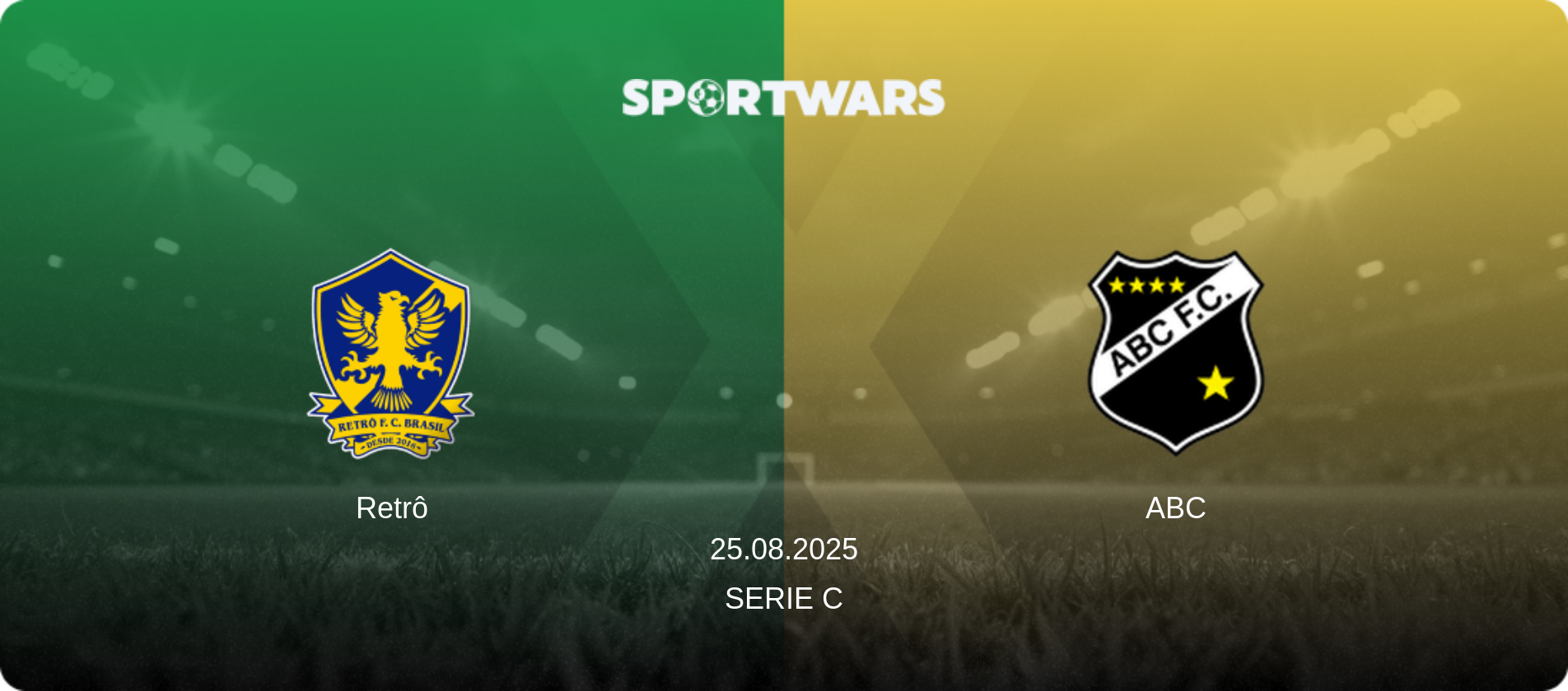 Retrô — ABC, 25.08.2025 — Serie C (match preview)