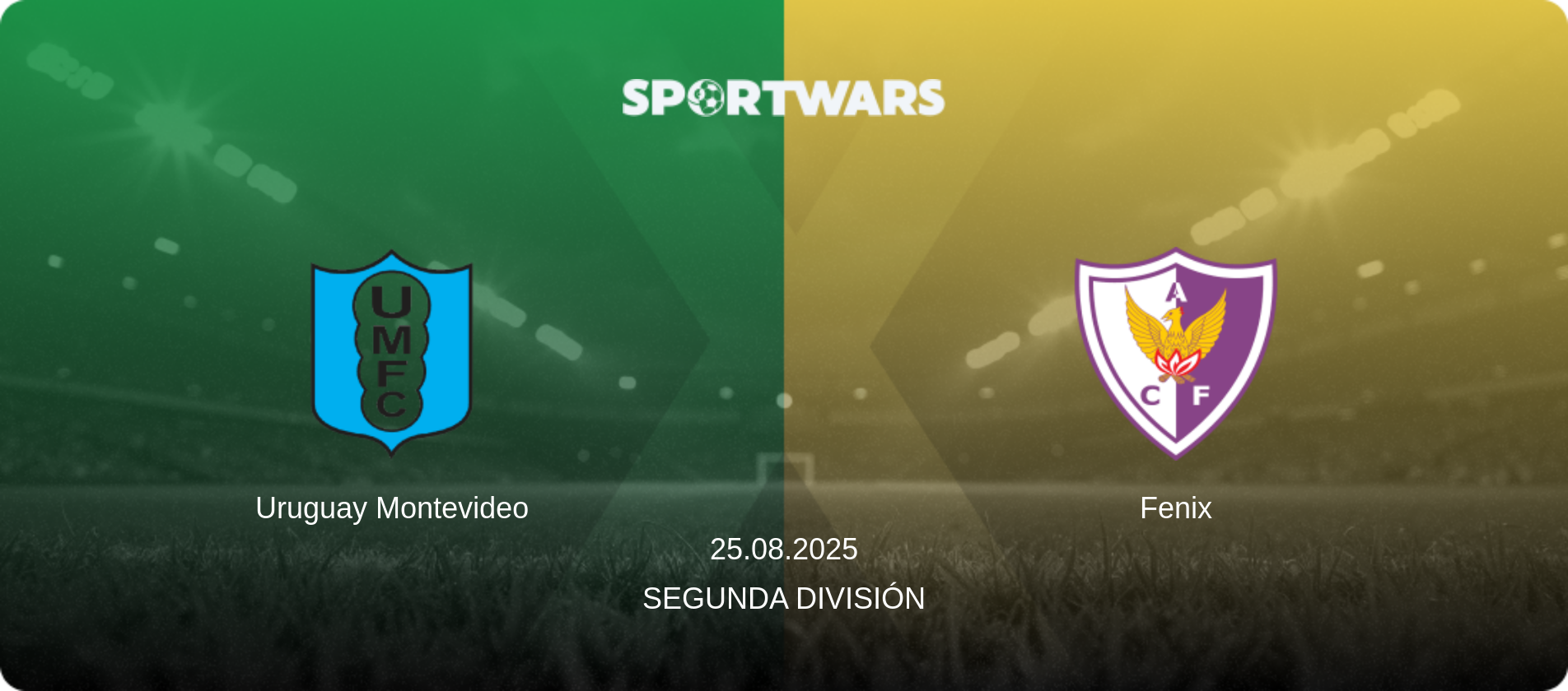 Uruguay Montevideo — Fenix, 25.08.2025 — Segunda División (match preview)