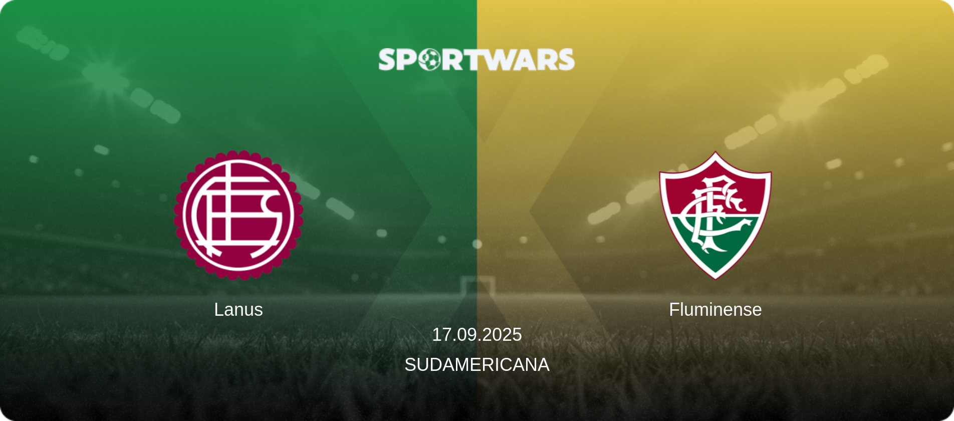 Lanus — Fluminense, 17.09.2025 — Sudamericana (match preview)