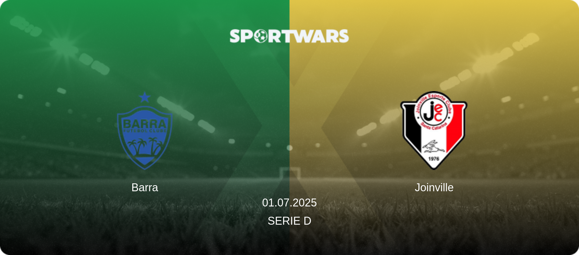 Barra — Joinville, 01.07.2025 — Serie D (match preview)