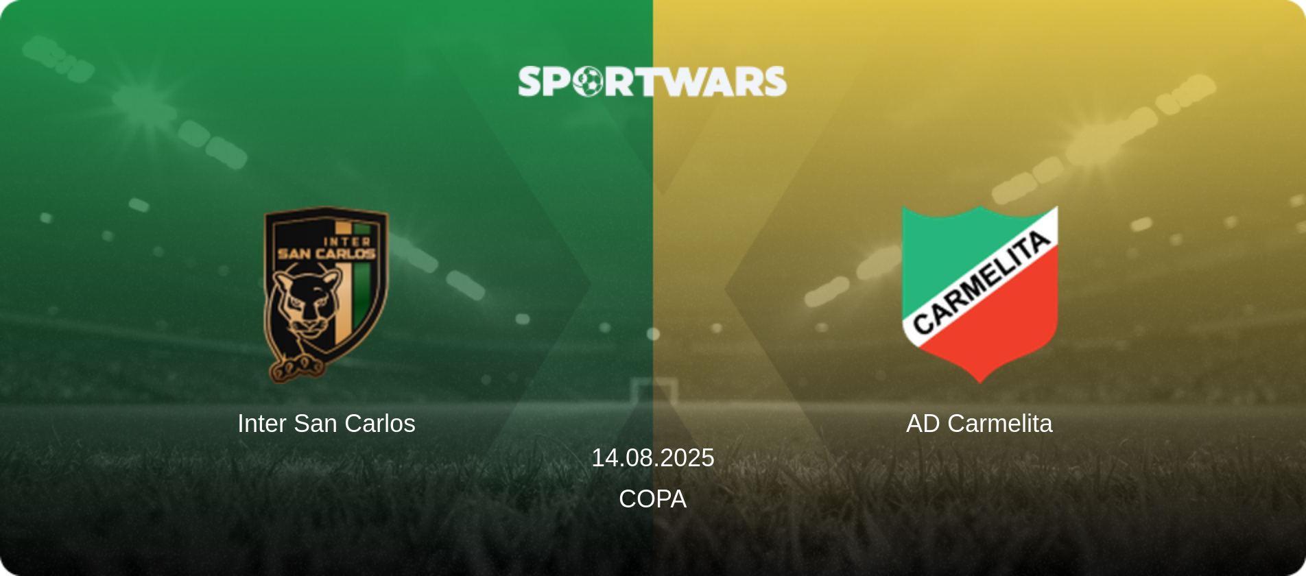 Inter San Carlos — AD Carmelita, 14.08.2025 — Copa (match preview)