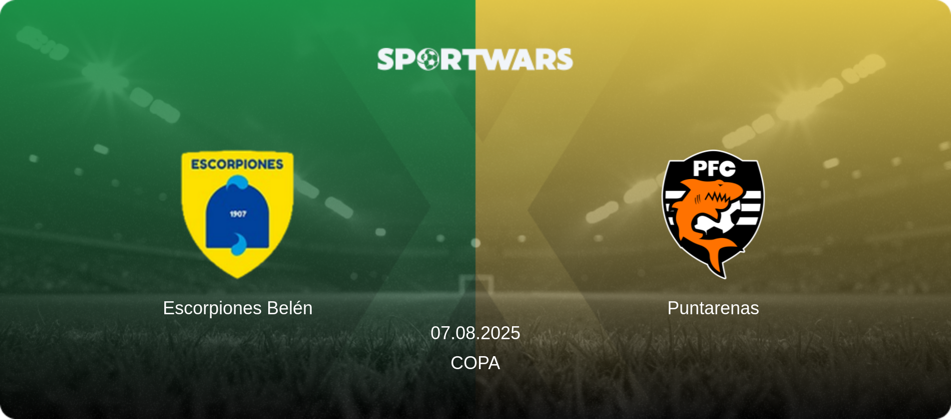 Escorpiones Belén — Puntarenas, 07.08.2025 — Copa (match preview)