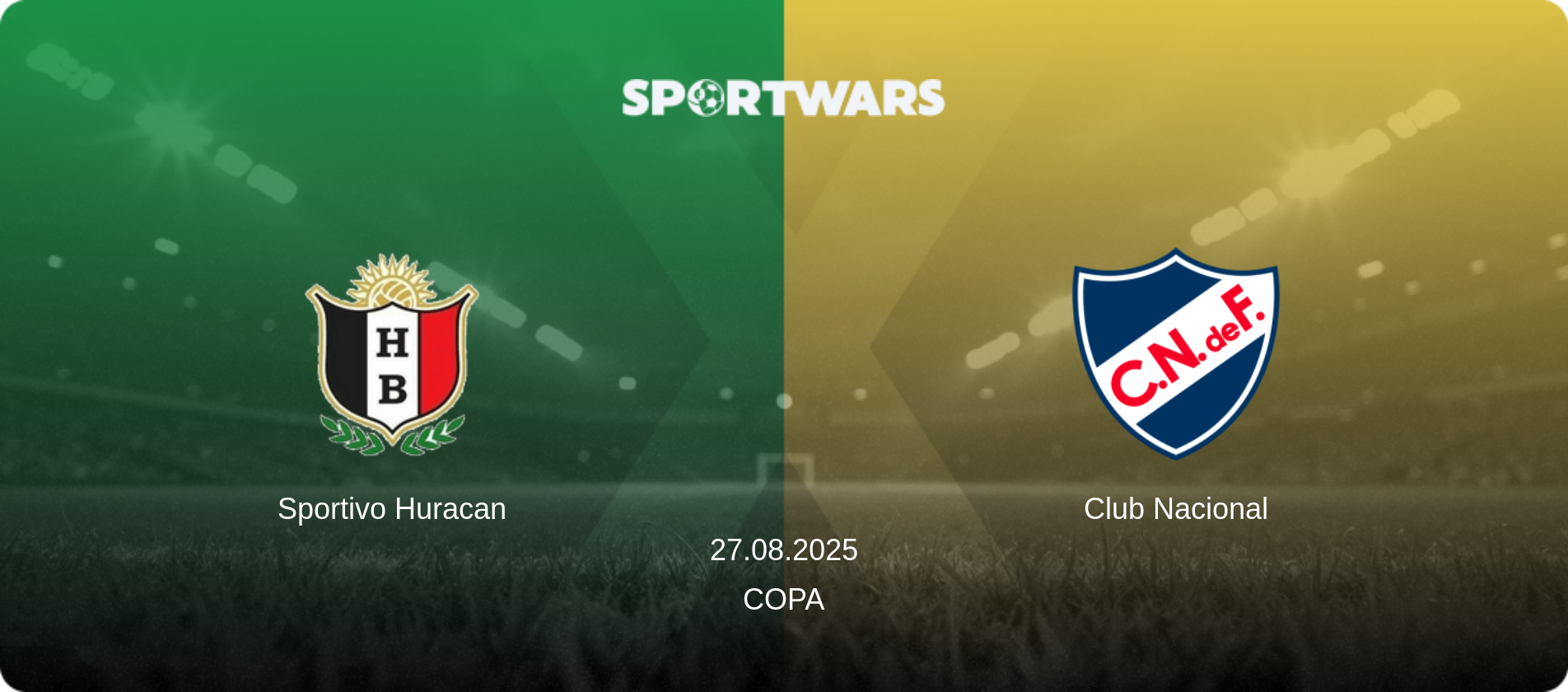 Sportivo Huracan — Club Nacional, 27.08.2025 — Copa (match preview)