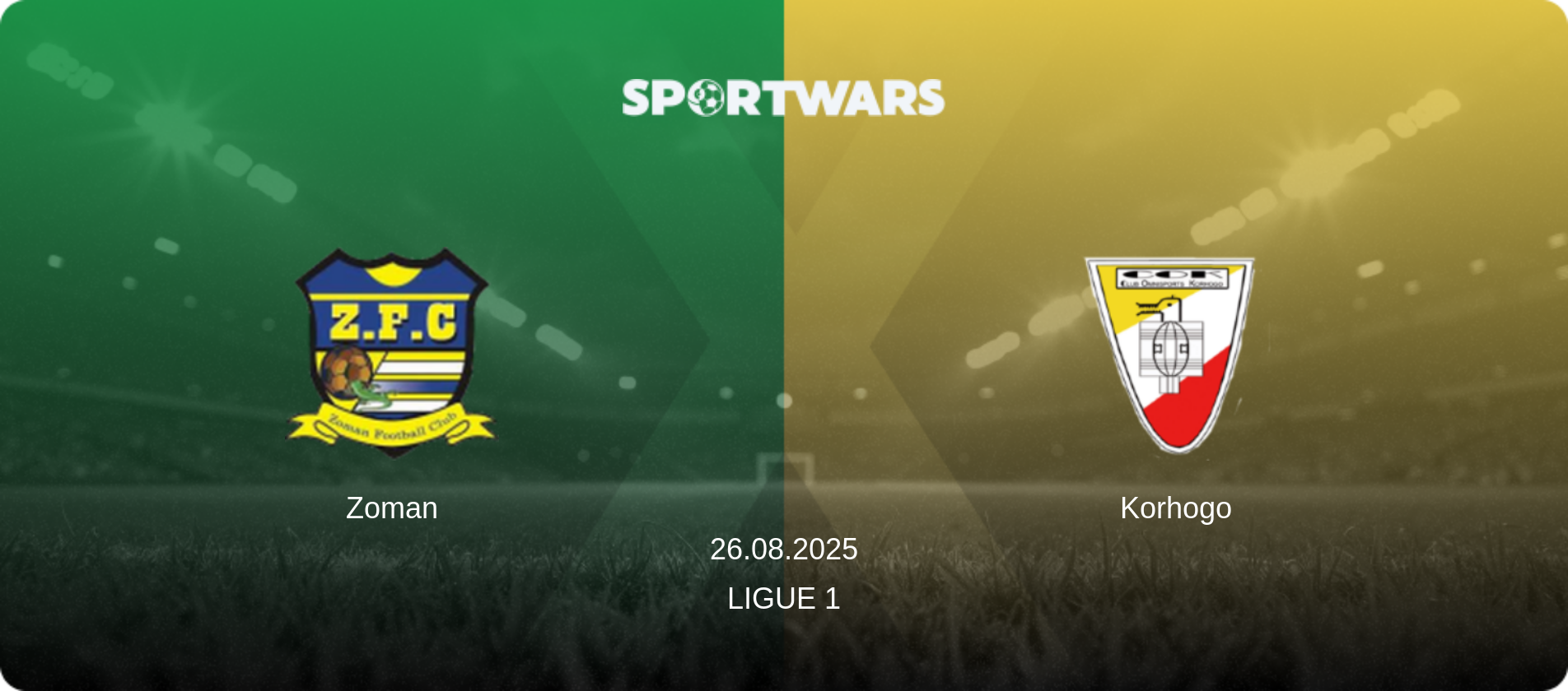 Zoman — Korhogo, 26.08.2025 — Ligue 1 (match preview)