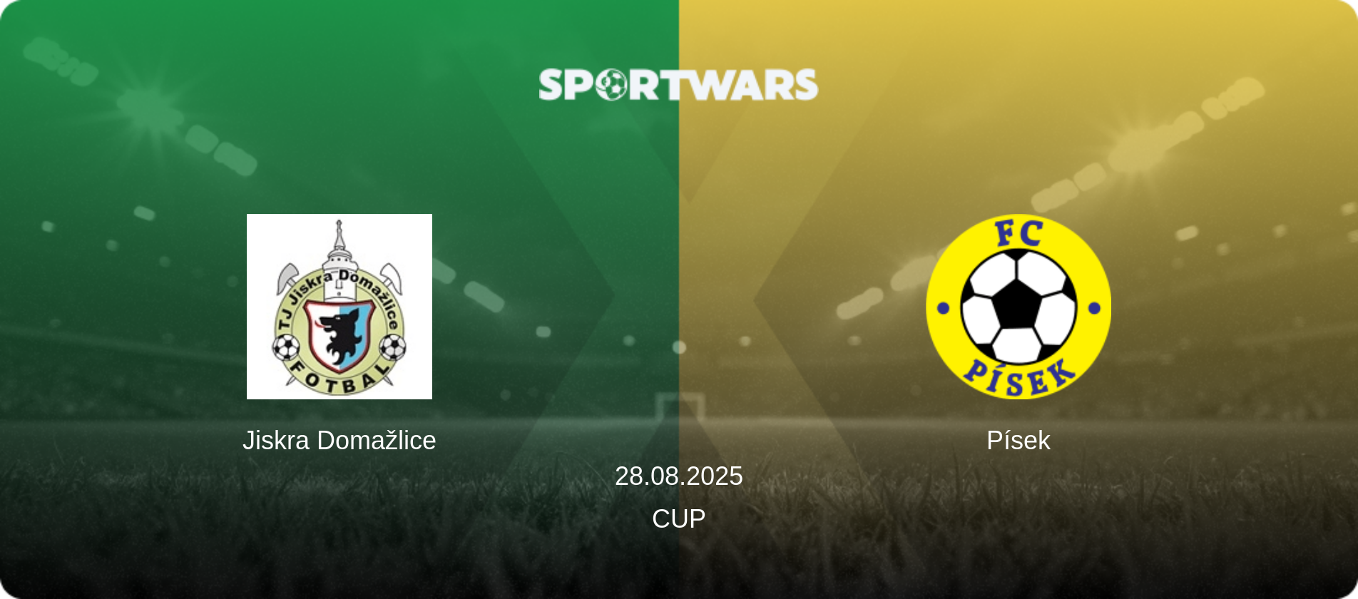 Jiskra Domažlice — Písek, 28.08.2025 — Cup (match preview)