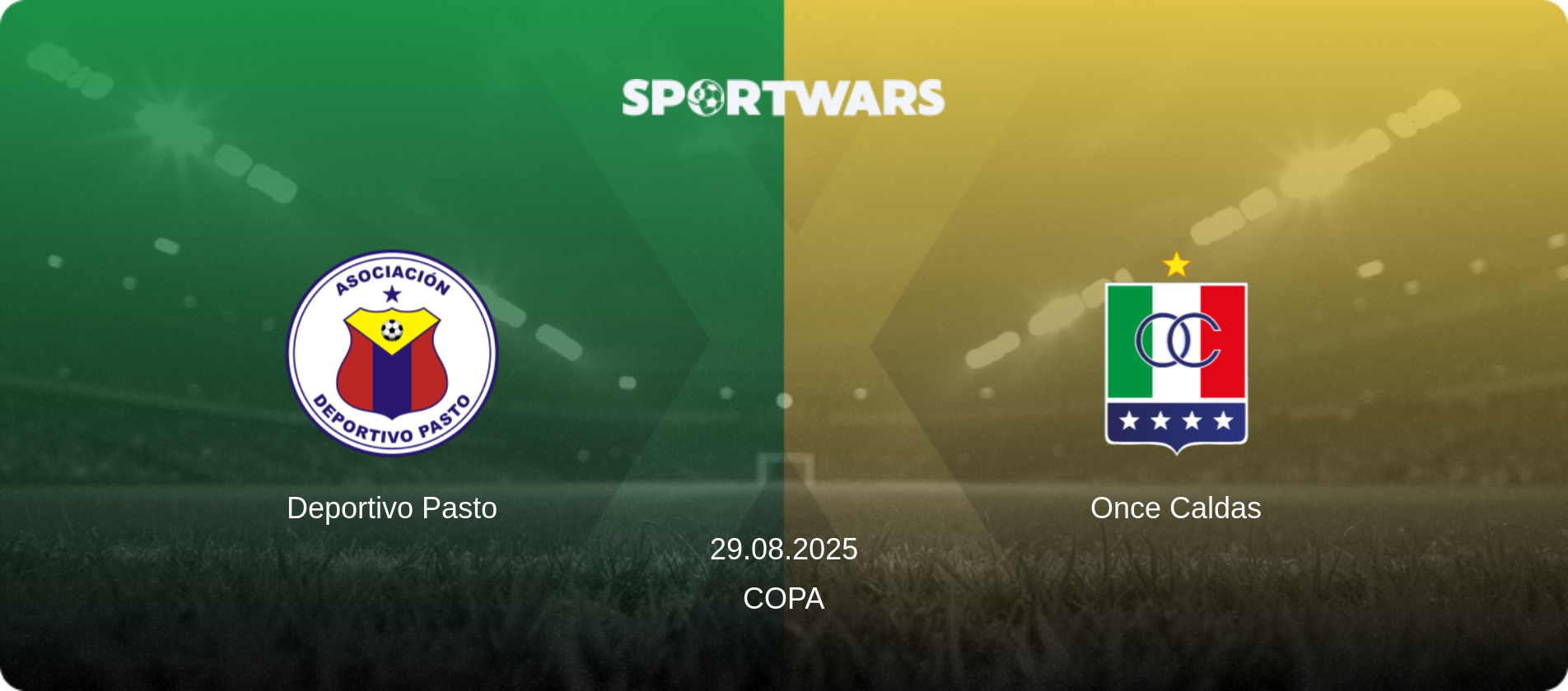 Deportivo Pasto — Once Caldas, 29.08.2025 — Copa (match preview)