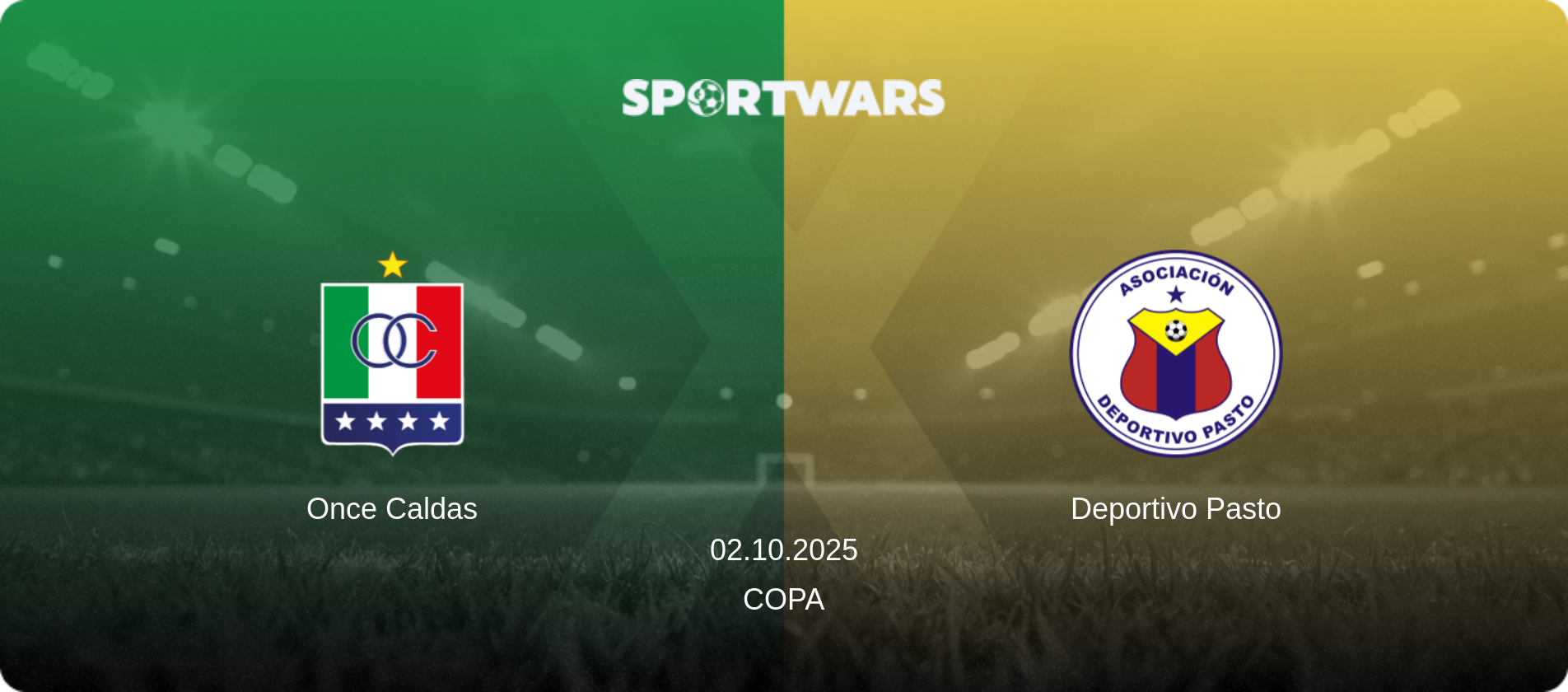 Once Caldas — Deportivo Pasto, 02.10.2025 — Copa (match preview)