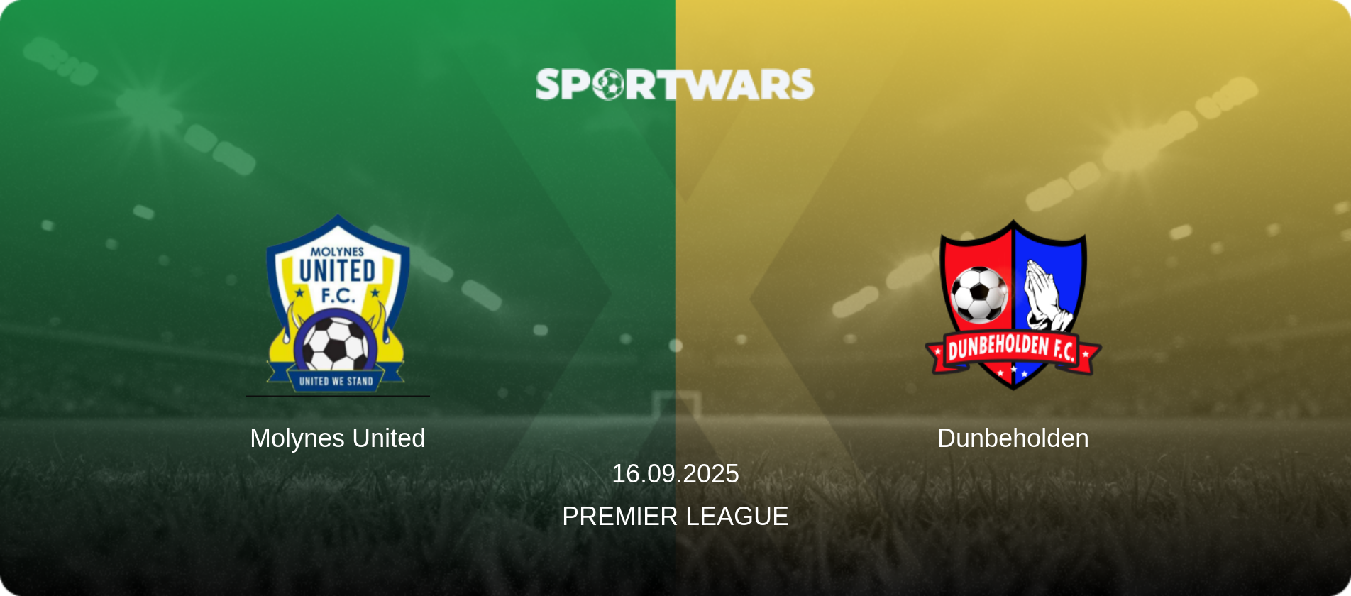 Molynes United — Dunbeholden, 16.09.2025 — Premier League (match preview)