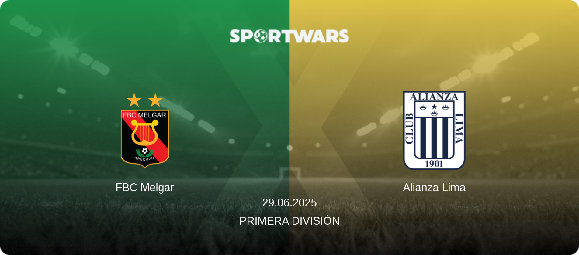 FBC Melgar — Alianza Lima, 29.06.2025 — Primera División (match preview)