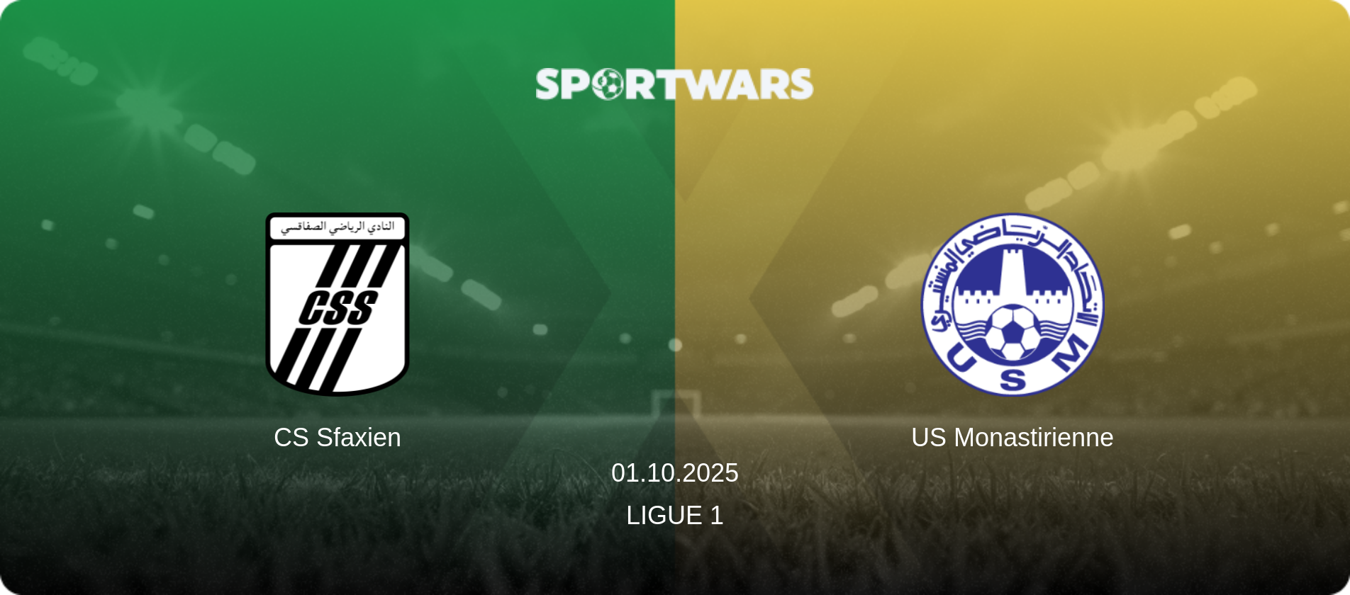 CS Sfaxien — US Monastirienne, 01.10.2025 — Ligue 1 (match preview)