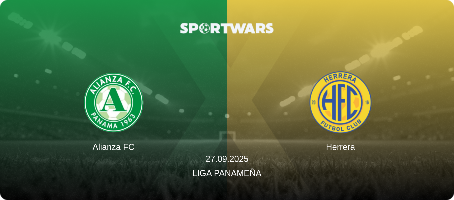 Alianza FC — Herrera, 27.09.2025 — Liga Panameña (match preview)