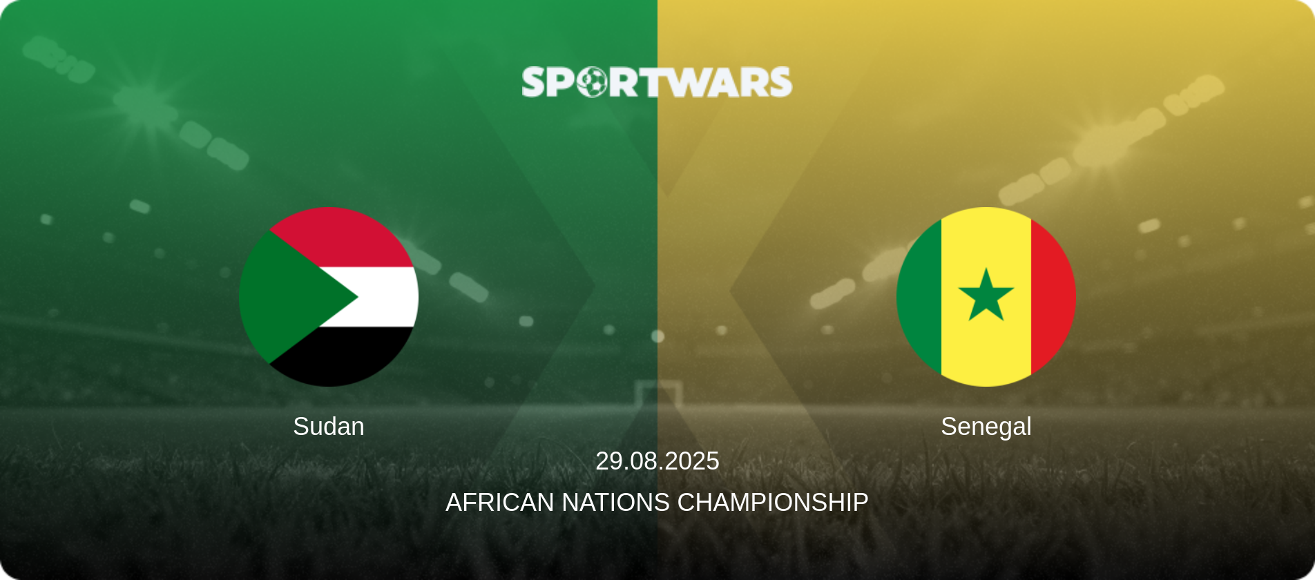 Sudan — Senegal, 29.08.2025 — African Nations Championship (match preview)