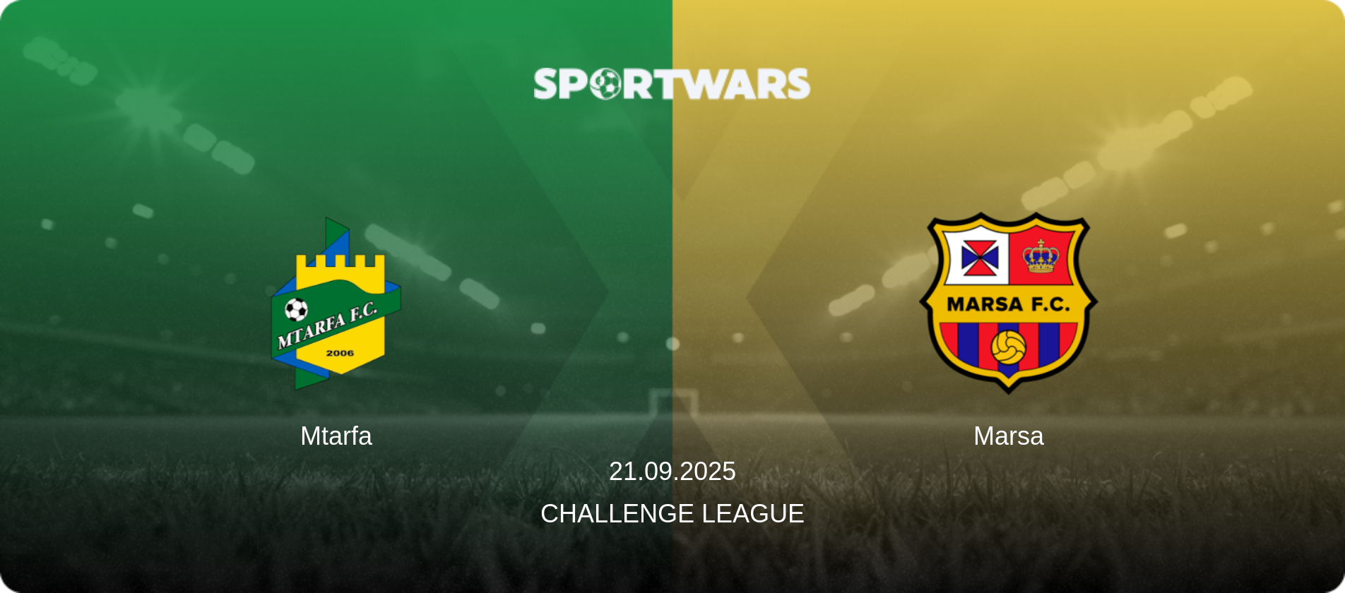 Mtarfa — Marsa, 21.09.2025 — Challenge League (match preview)