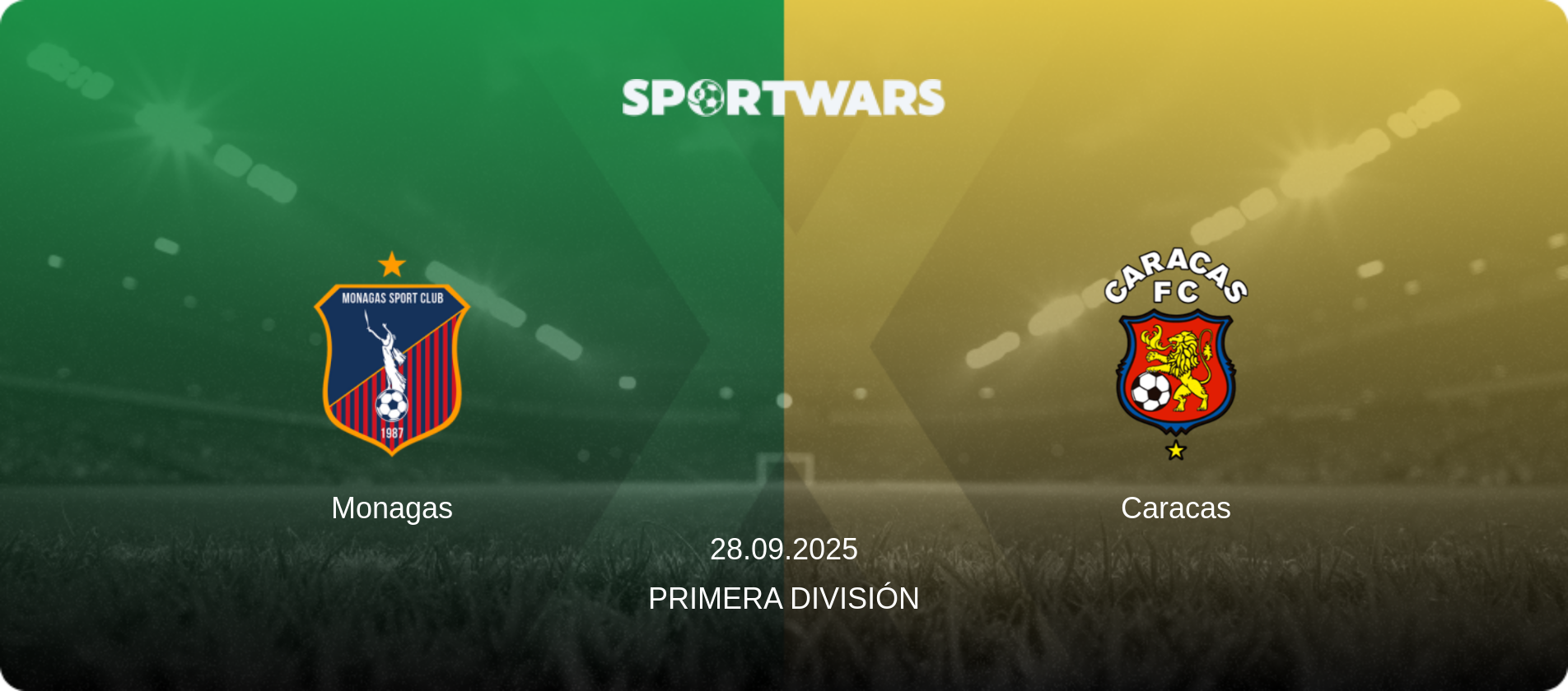 Monagas — Caracas, 28.09.2025 — Primera División (match preview)