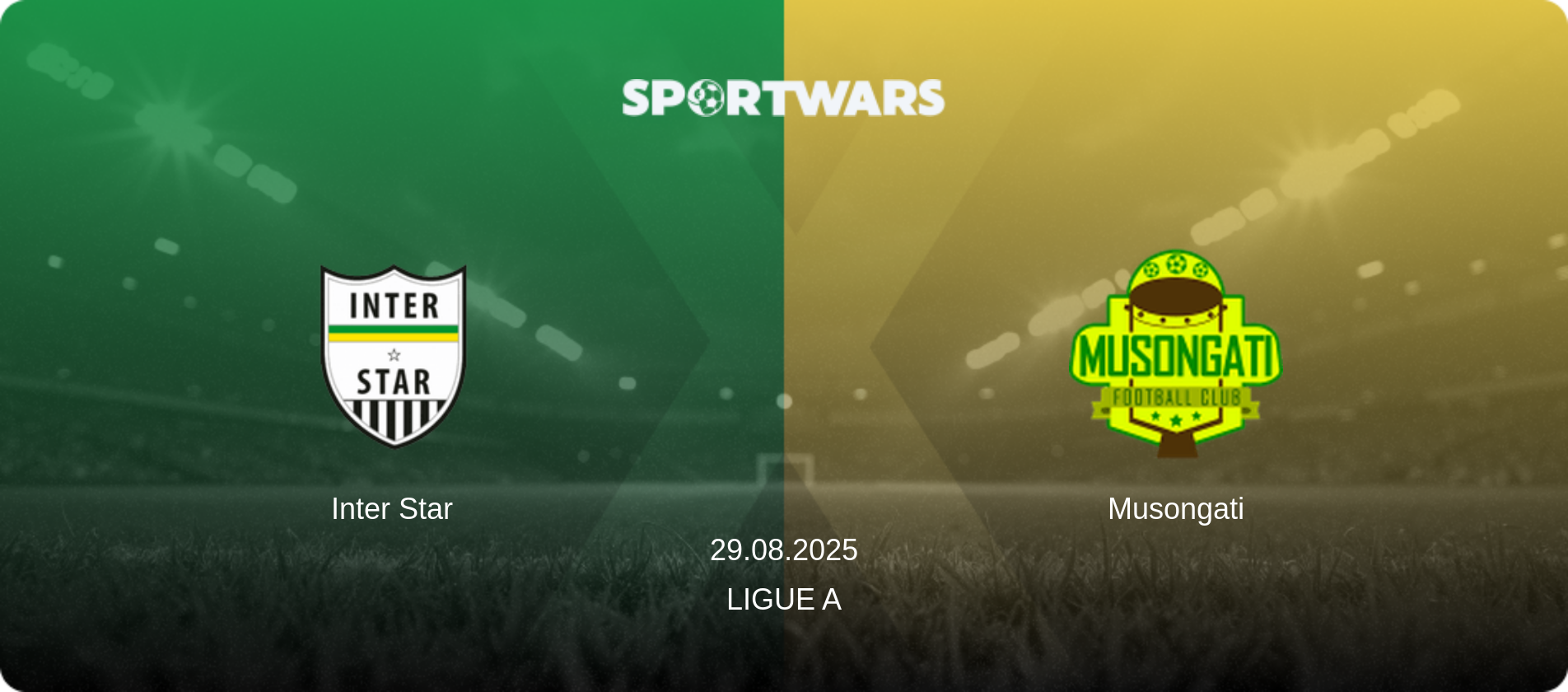 Inter Star — Musongati, 29.08.2025 — Ligue A (match preview)