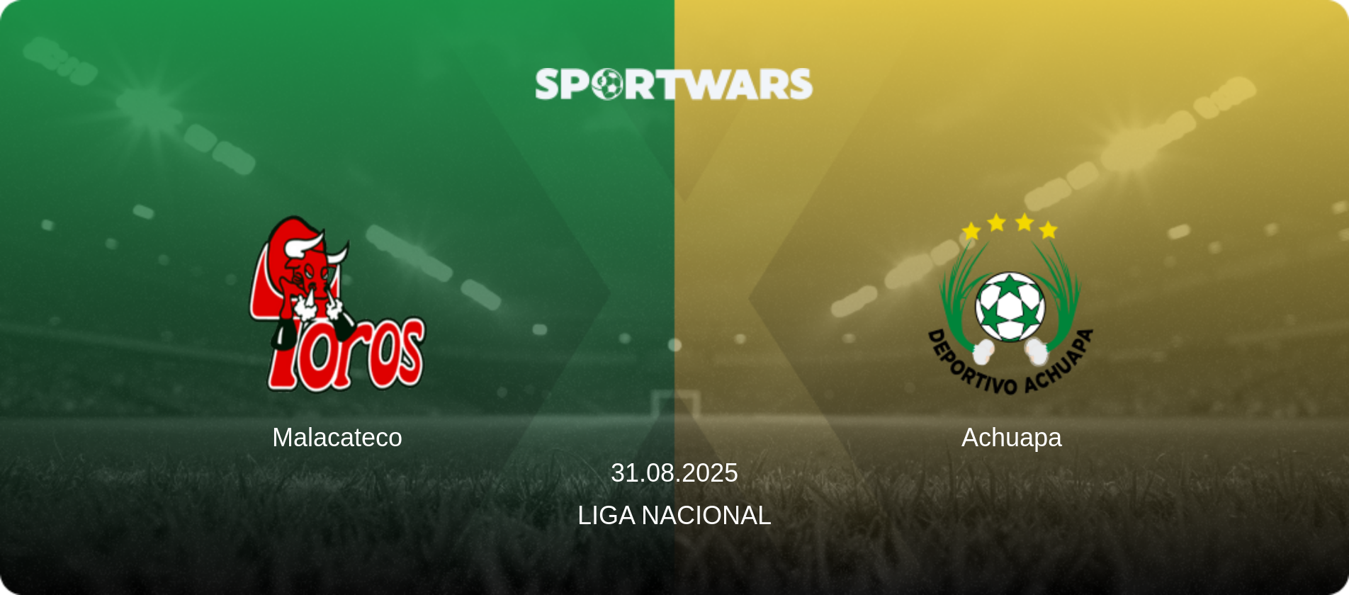 Malacateco — Achuapa, 31.08.2025 — Liga Nacional (match preview)