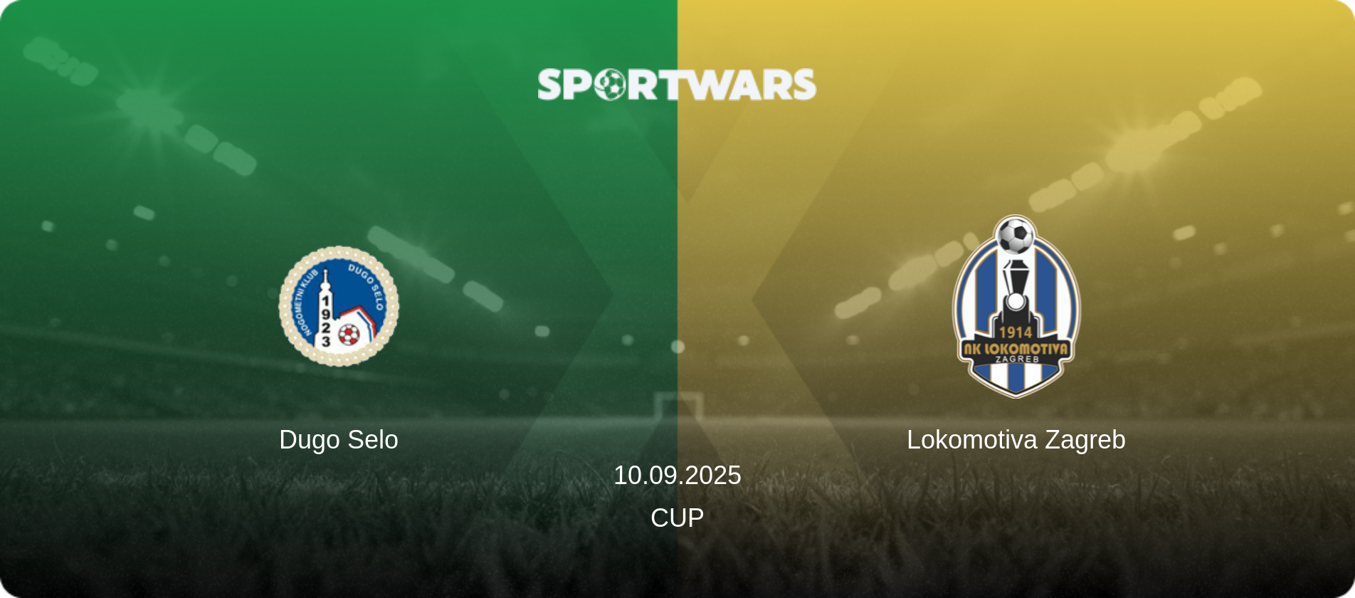 Dugo Selo — Lokomotiva Zagreb, 10.09.2025 — Cup (match preview)