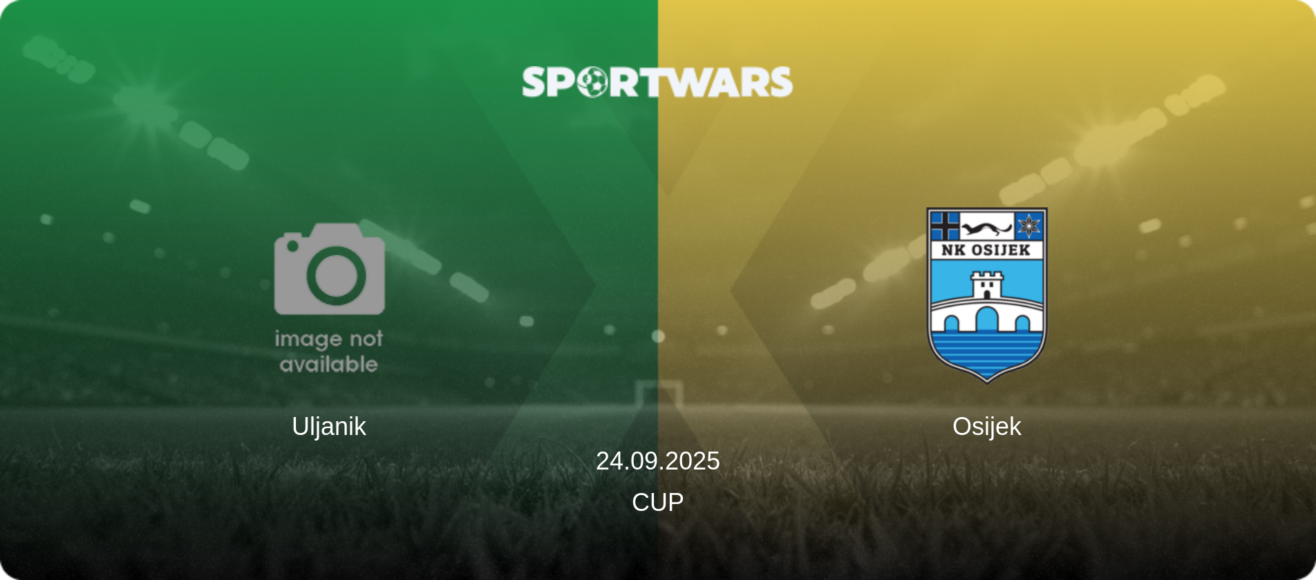 Uljanik — Osijek, 24.09.2025 — Cup (match preview)