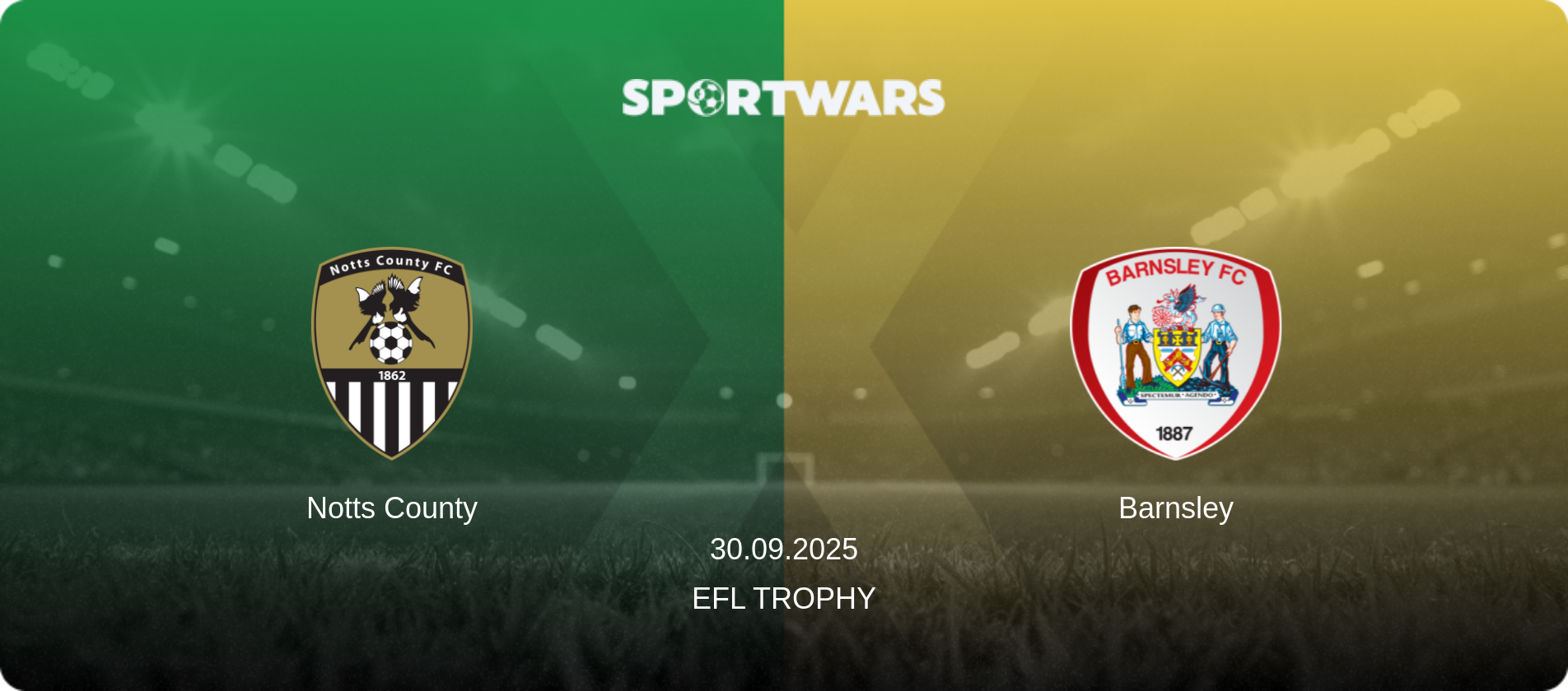 Notts County — Barnsley, 30.09.2025 — EFL Trophy (match preview)